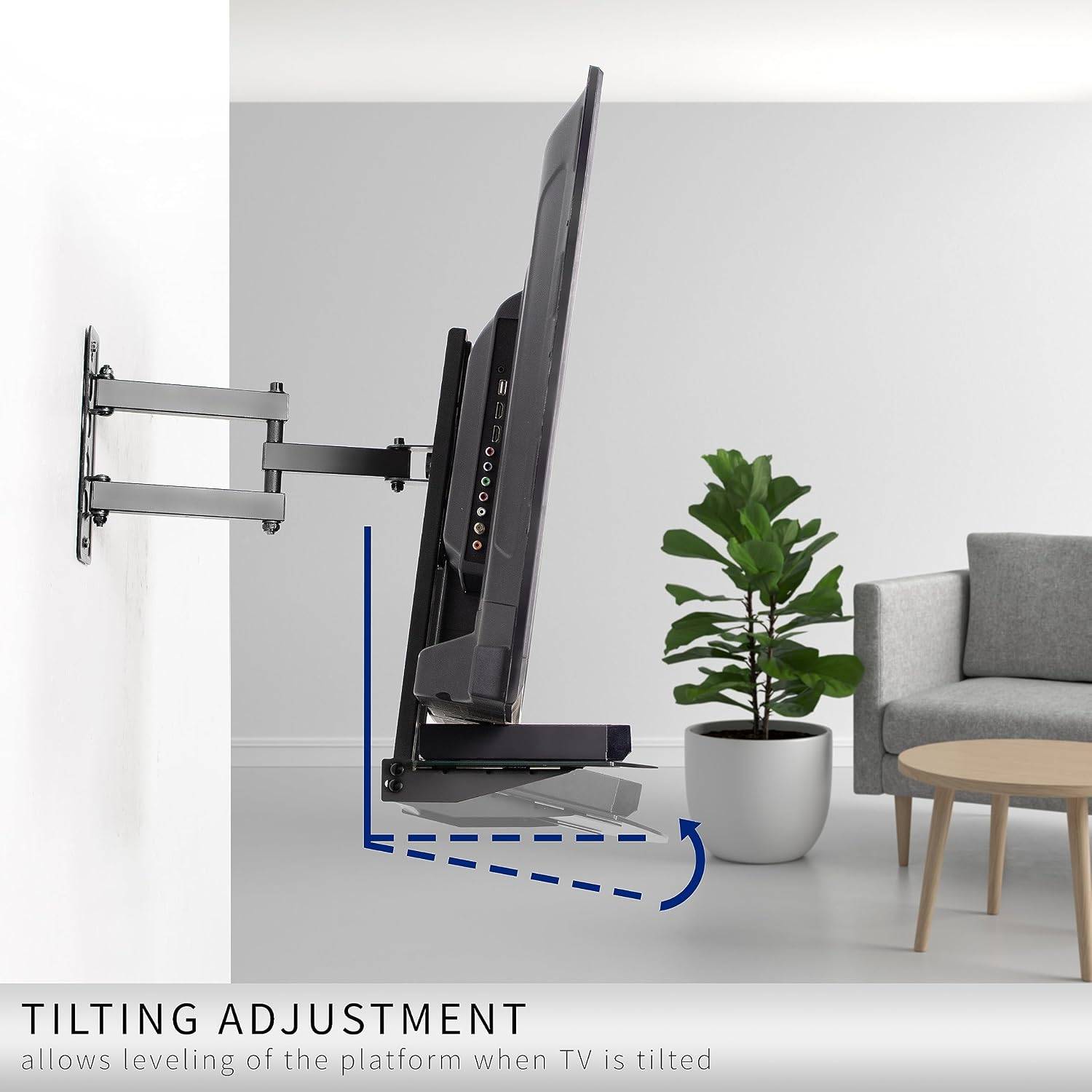 New VIVO Under Above VESA Back of TV Wall Mount Shelving Bracket - photo 4