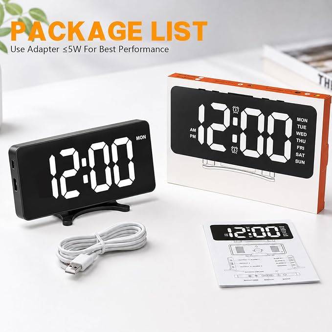 Digital Electronic Alarm Clock - photo 4