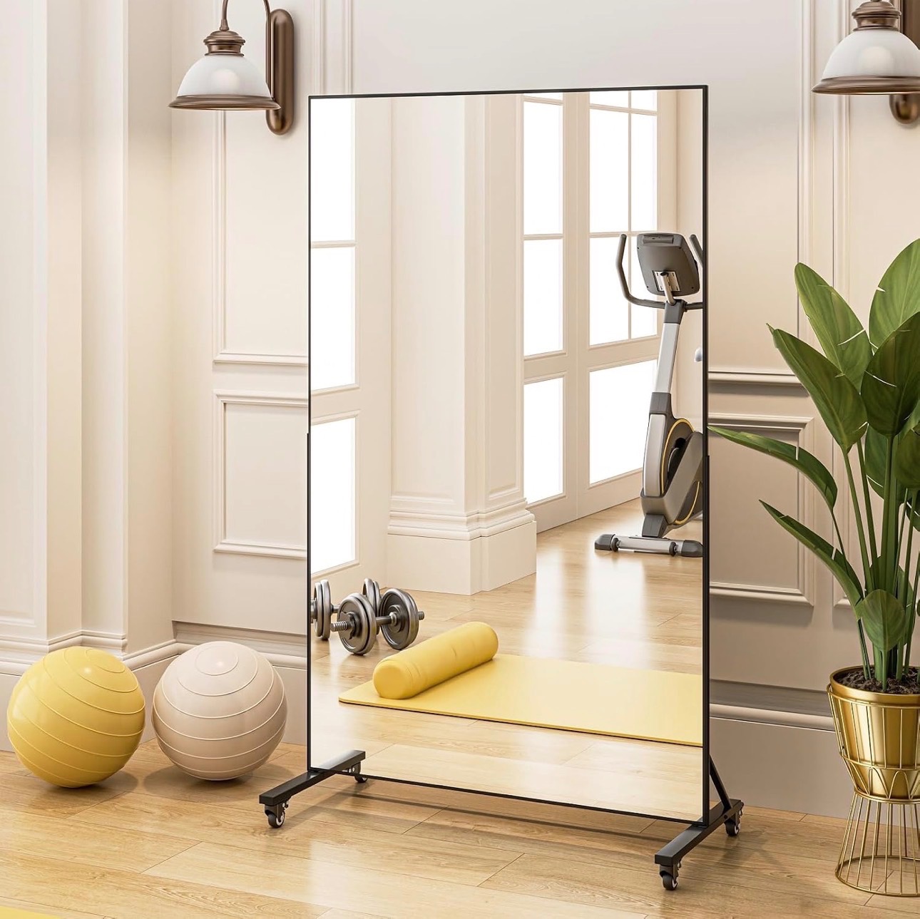NEW: NanoMirror Non-Glass Ultra-Light 67x40" Unbreakable 360°