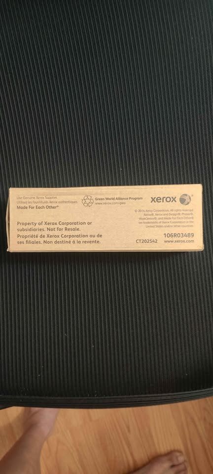 New Xerox Cyan Metered Toner Cartridge, 106R03489 CT202542 - photo 5