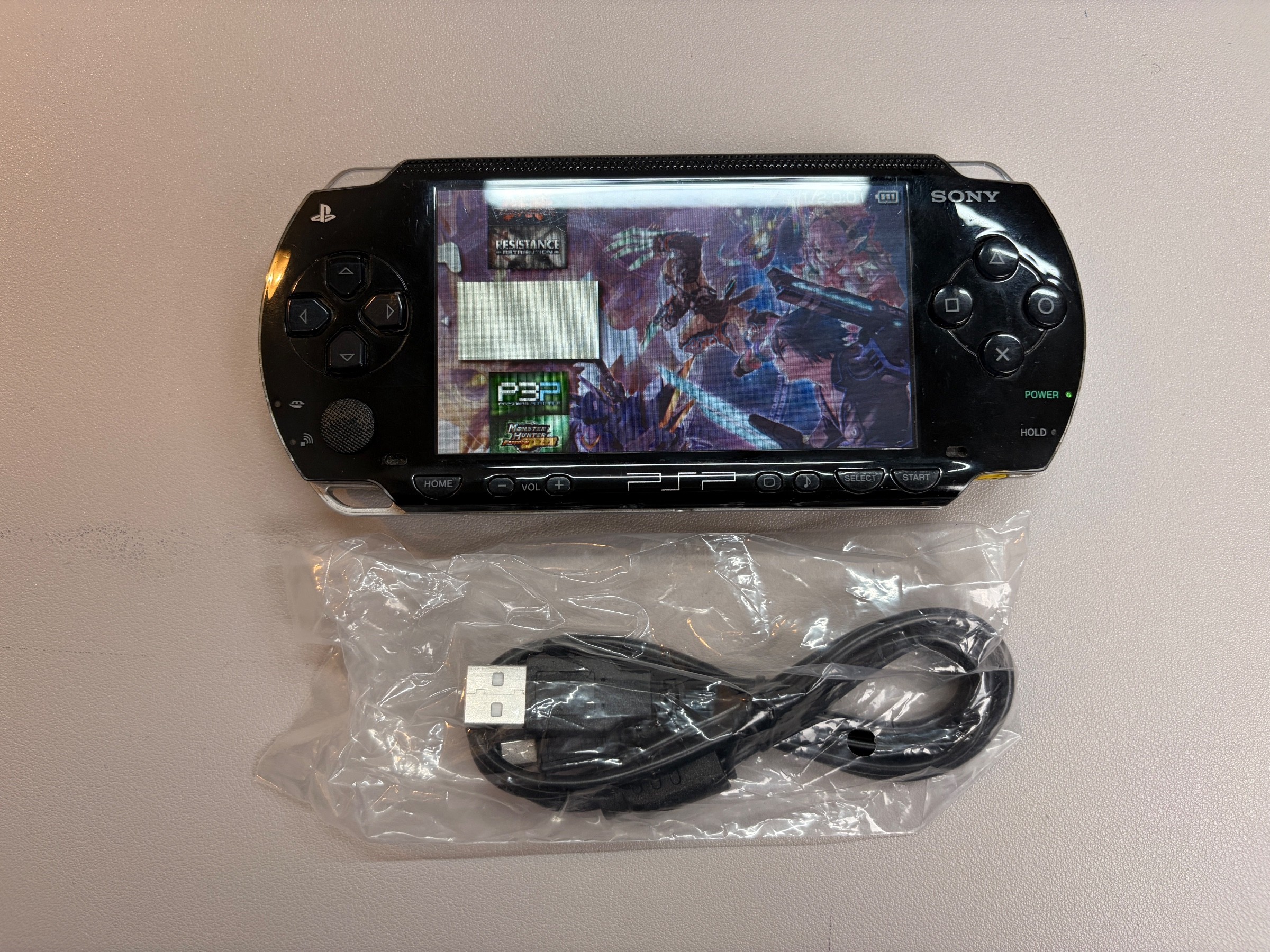 Sony PSP 1000 Handheld Game Console — Black, Original Model - photo 5
