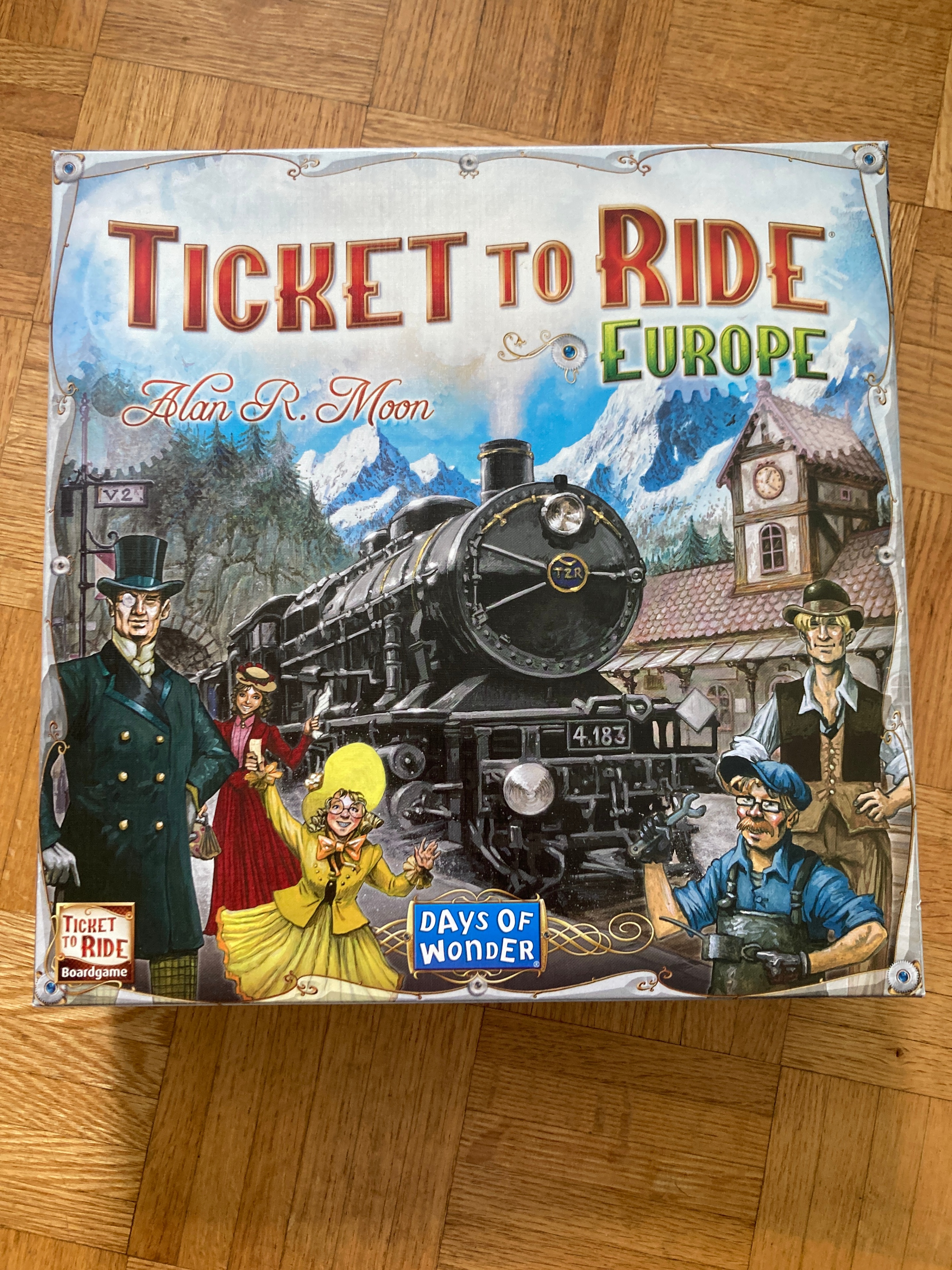 Ticket to Ride Europe Board Game