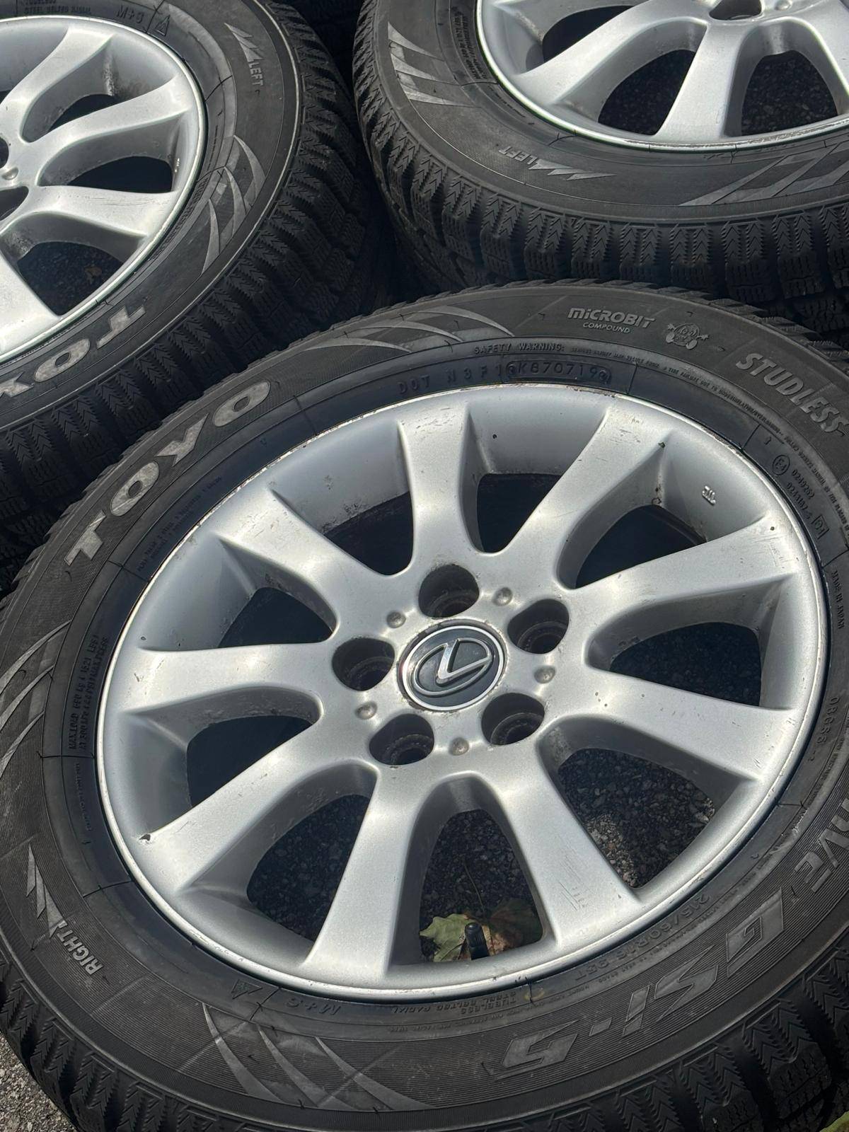 OEM 16”Camry/Lexus ES rims(5x114)+215/60/R16 Toyo Snows - photo 2