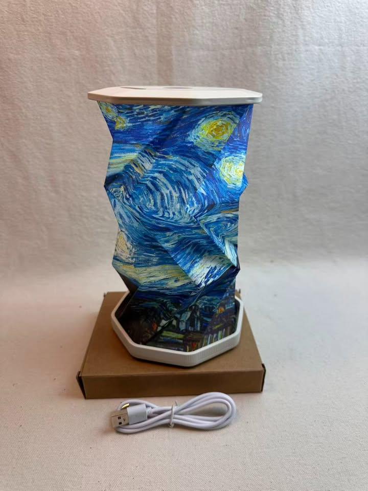 Foldable Pocket Lamp – USB Rechargeable, Touch Control