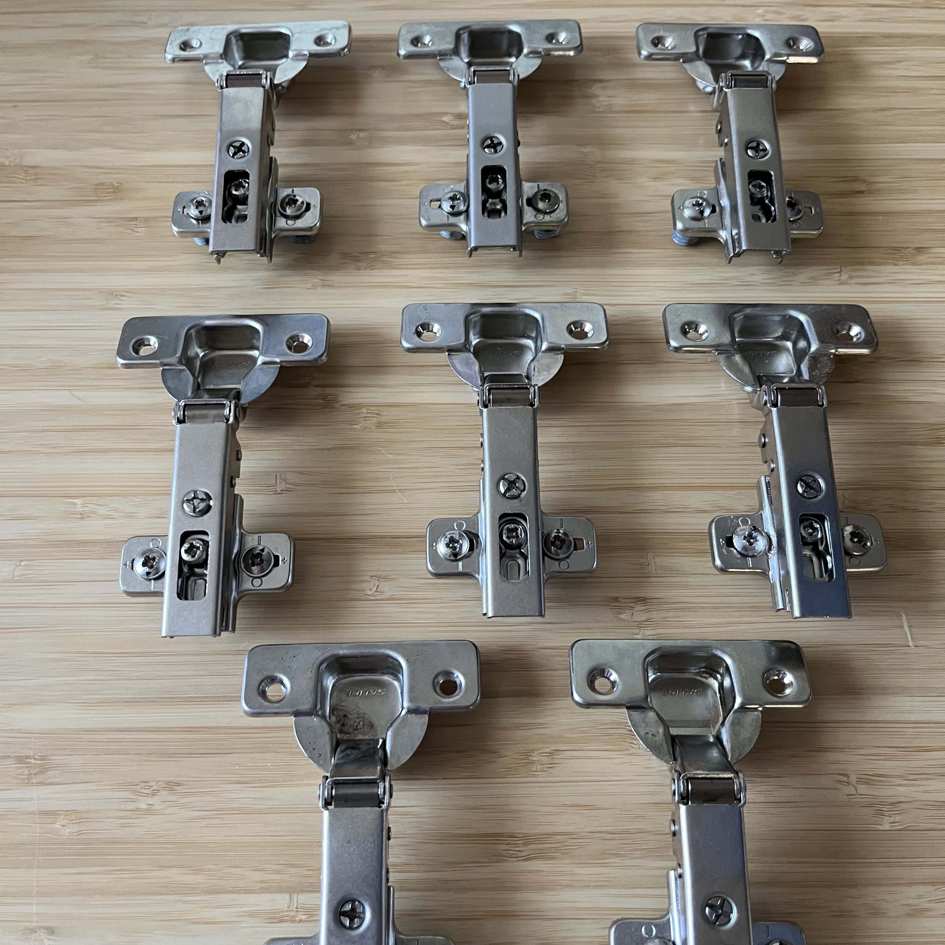8 Salice Press-in Dowel Mounting Cabinet Hinges 🏈 - photo 2