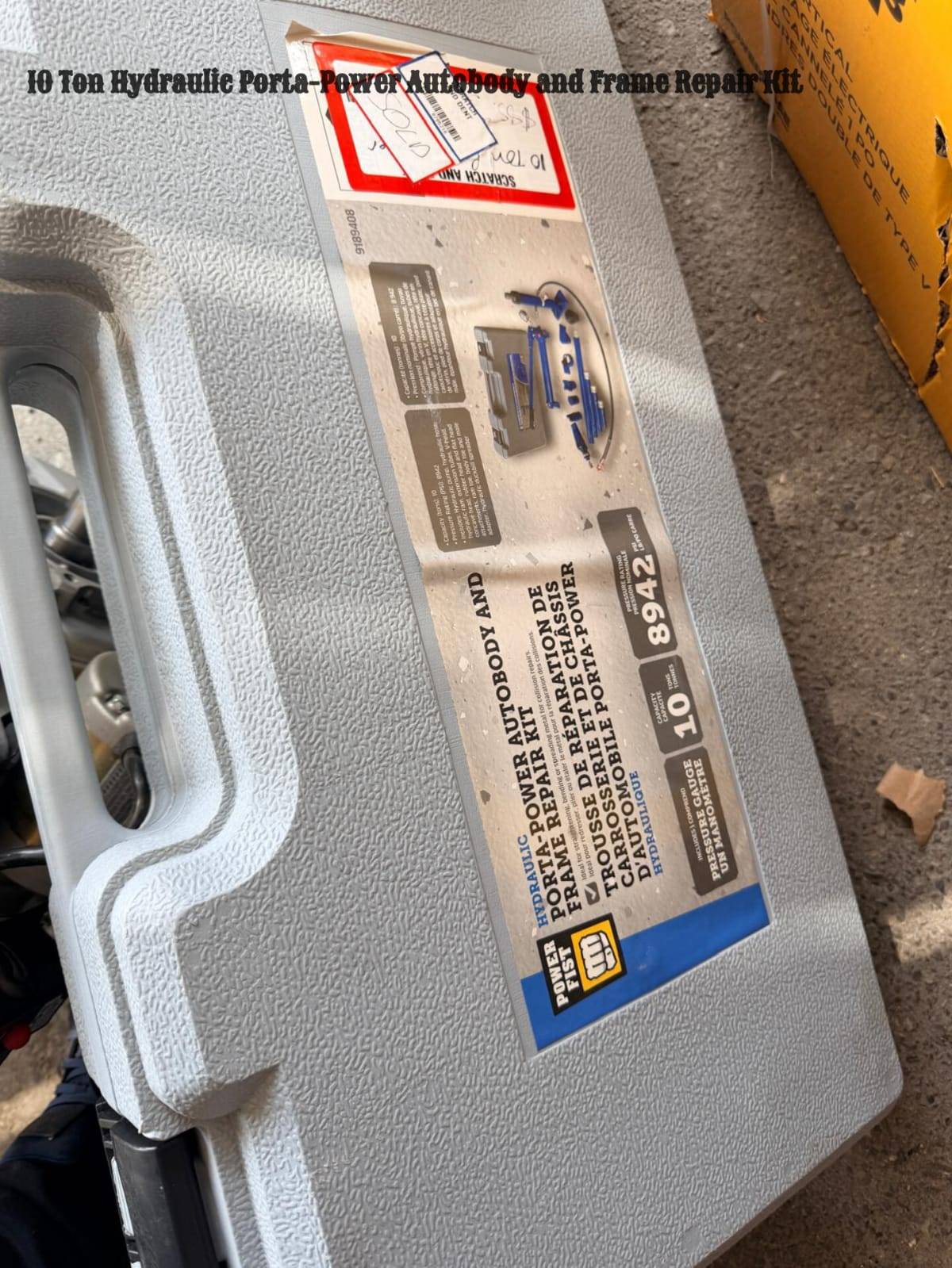 10-Ton Hydraulic Porta-Power Auto Body Kit - photo 2