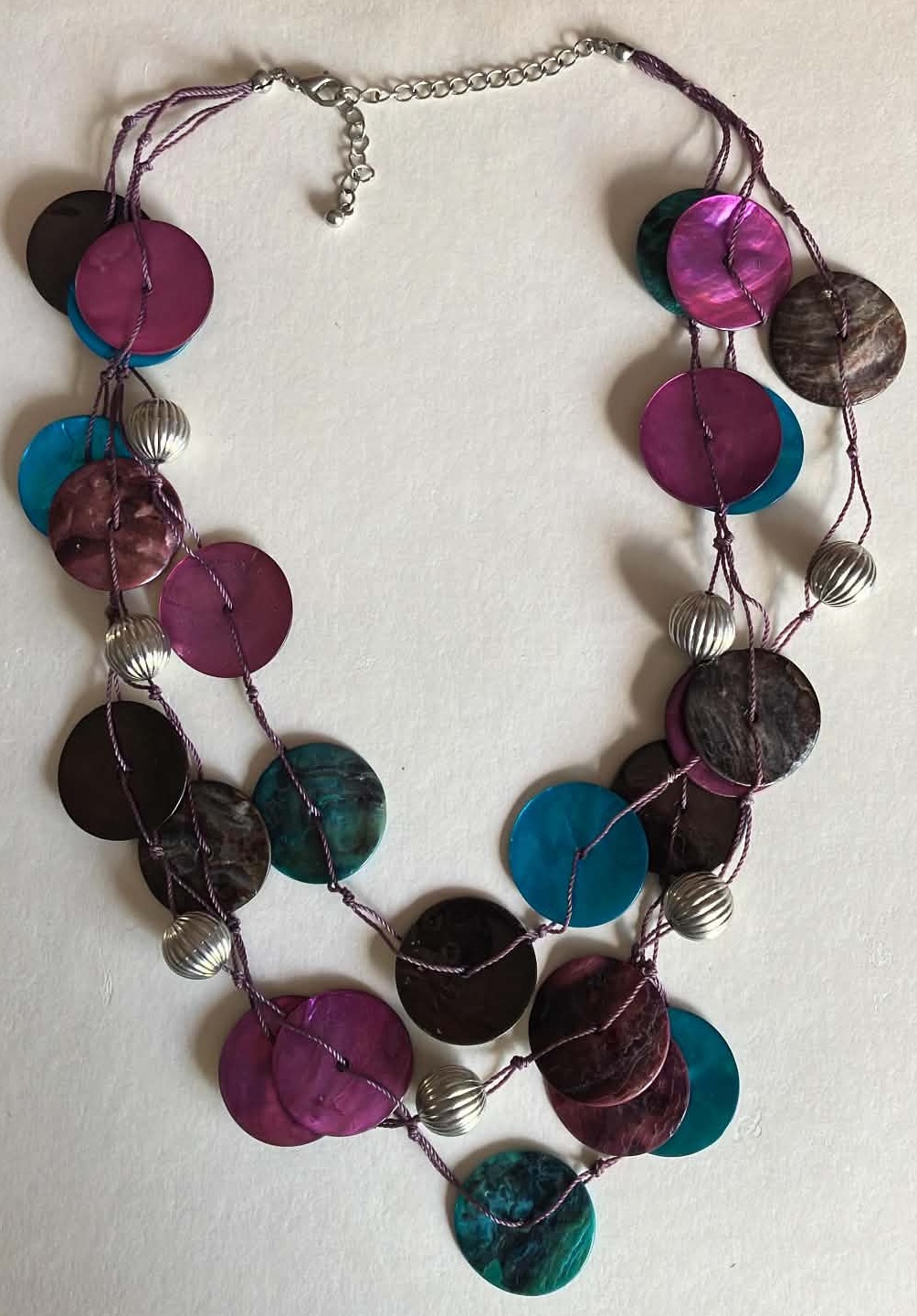 Necklace Multi Strand Could be Shell - 18 Inches