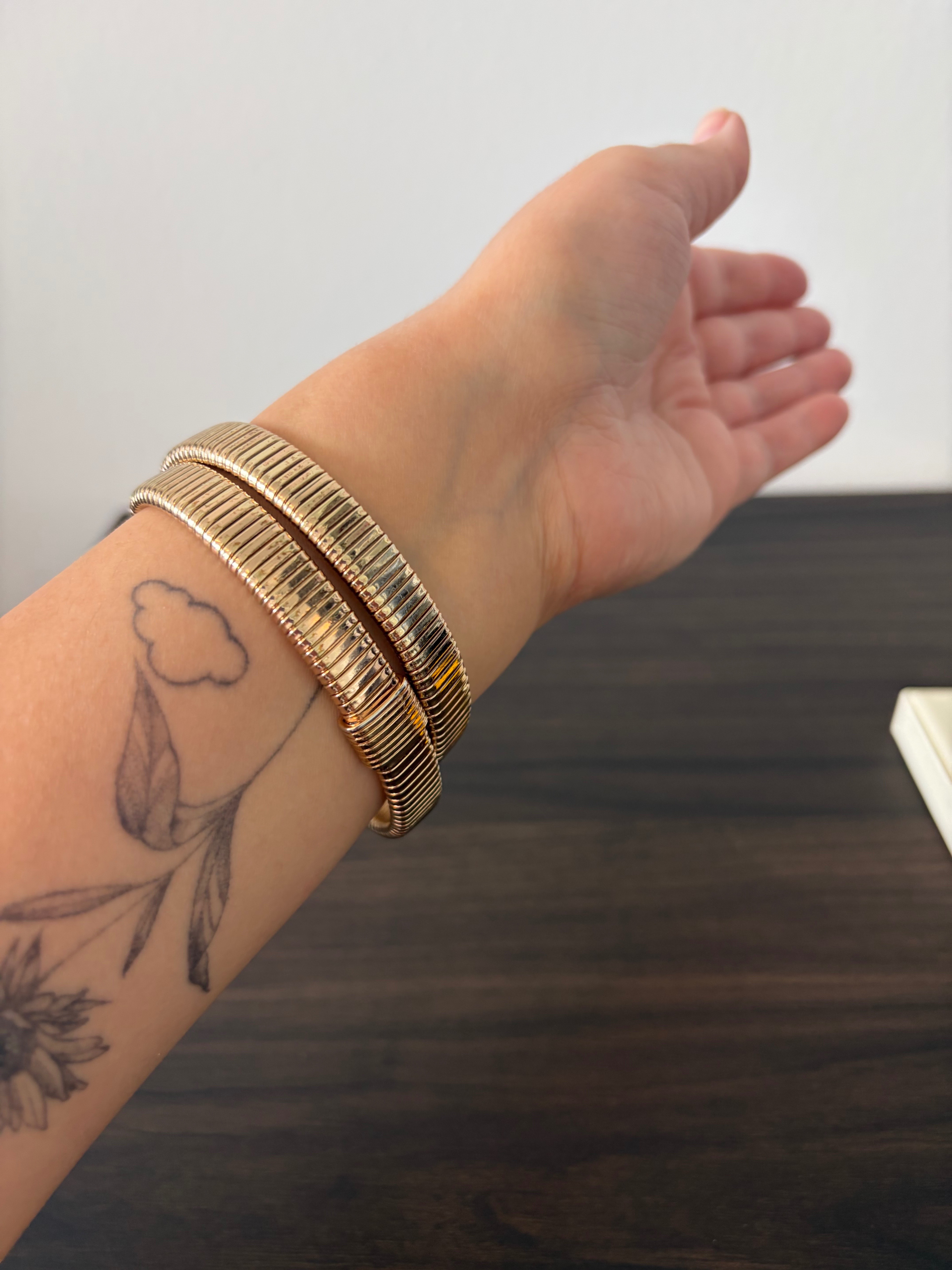 J.Crew Rose Tone Wrap Cuff Bracelet - photo 3
