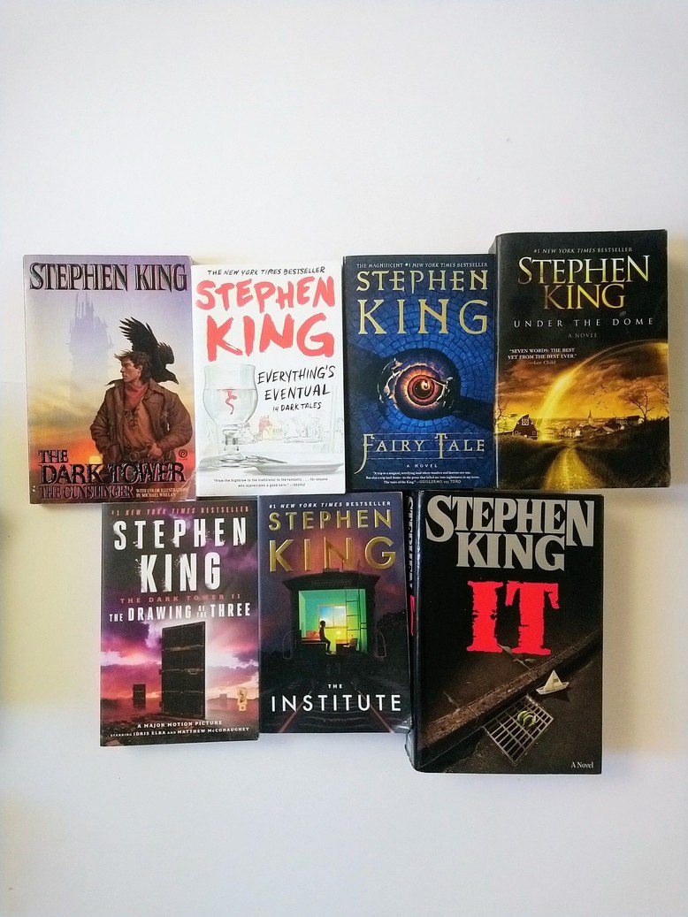 Stephen King books!
