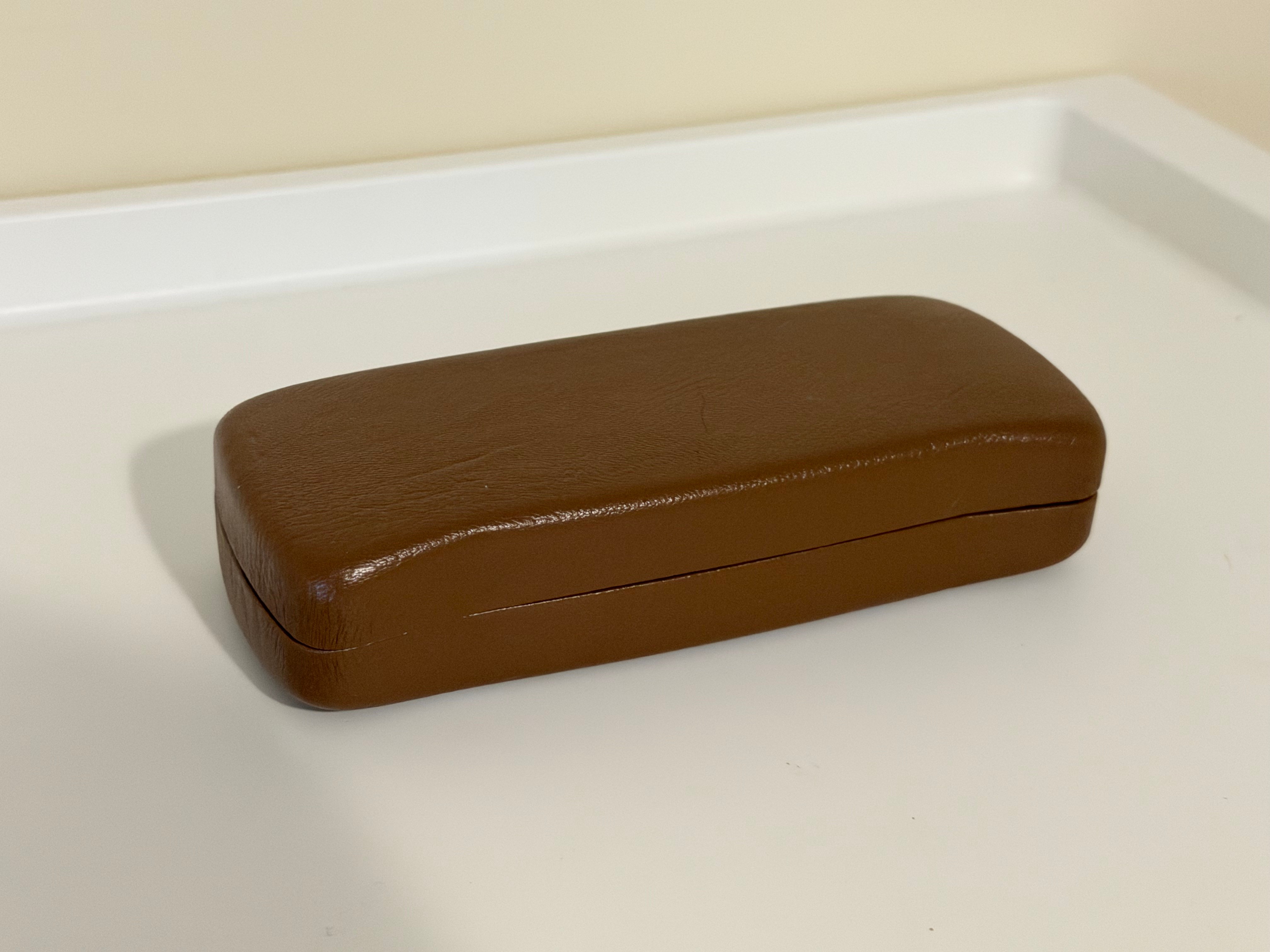 Brown Hard-Shell Eyeglasses Case - photo 3