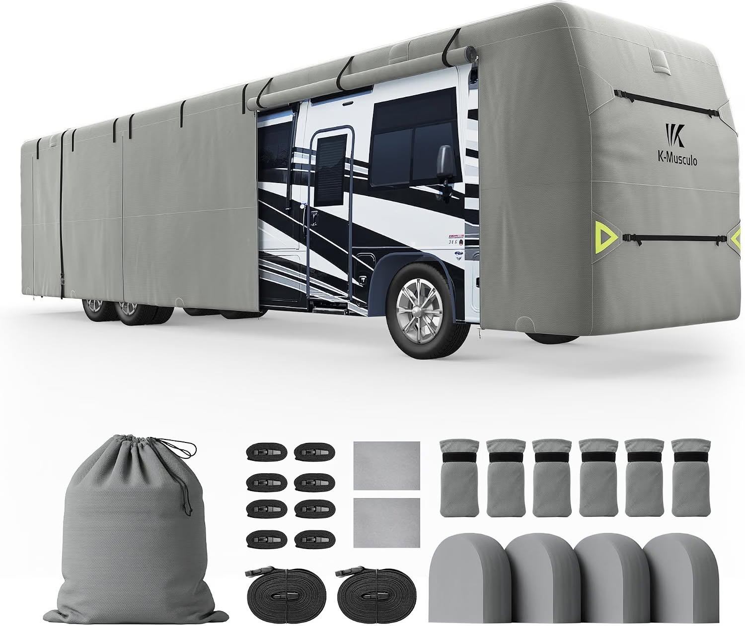 40–43 FT Class A RV Cover K-Musculo