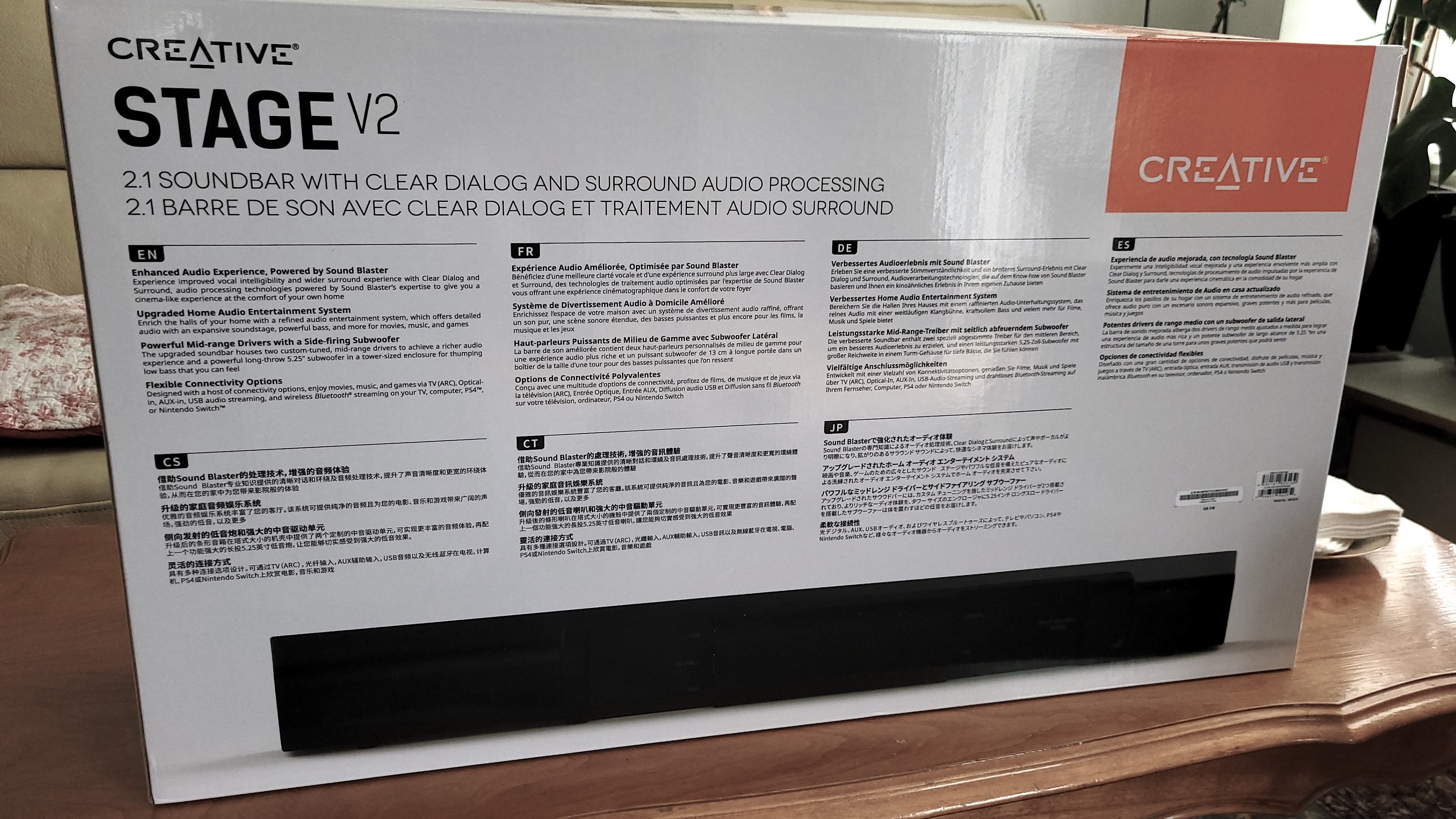 Creative Stage V2 2.1 Soundbar System - photo 3
