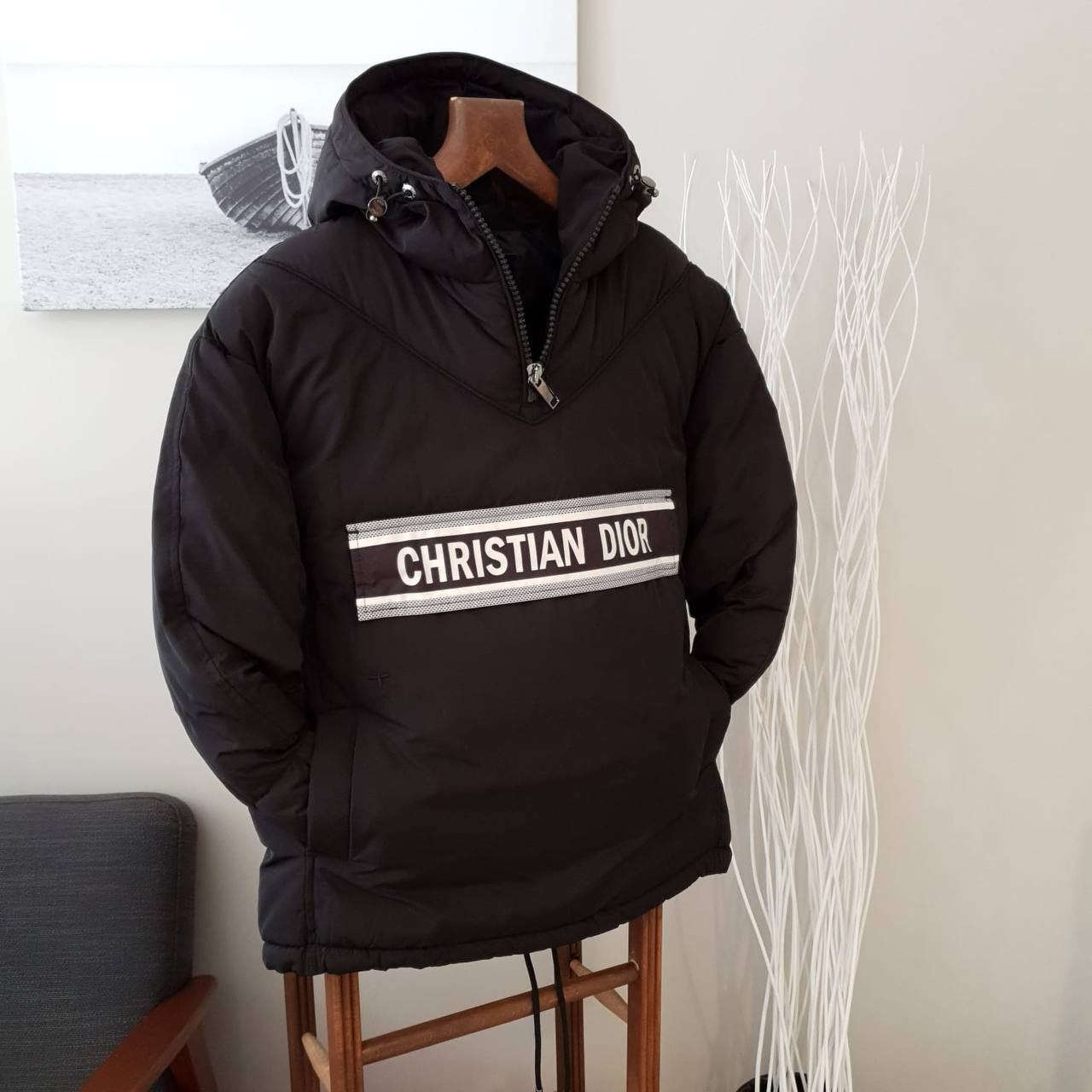 Women’s Christian Dior Black Anorak Coat – Winter - Size L - photo 2