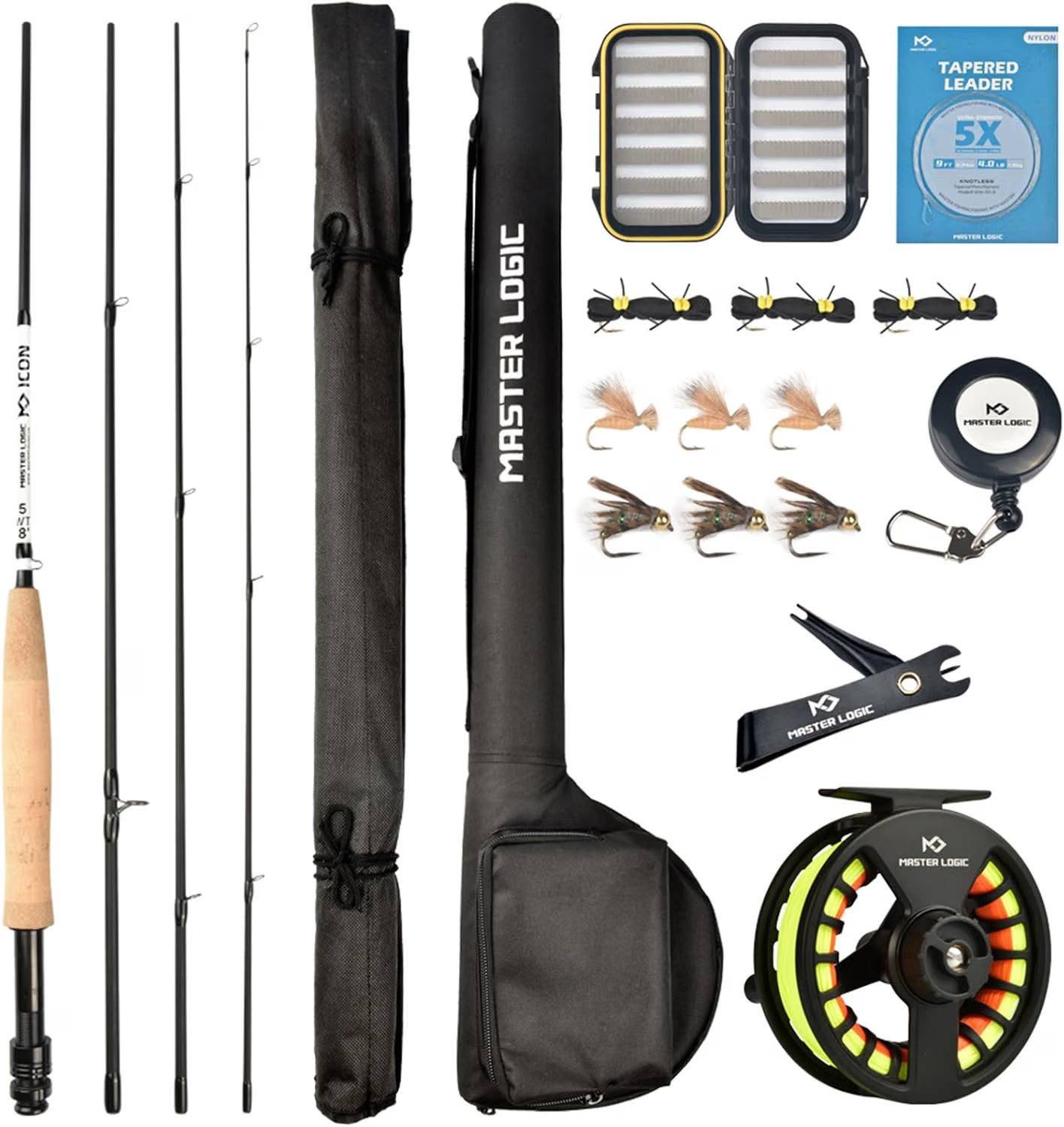 Fly Fishing Rod & Reel Starter Kit