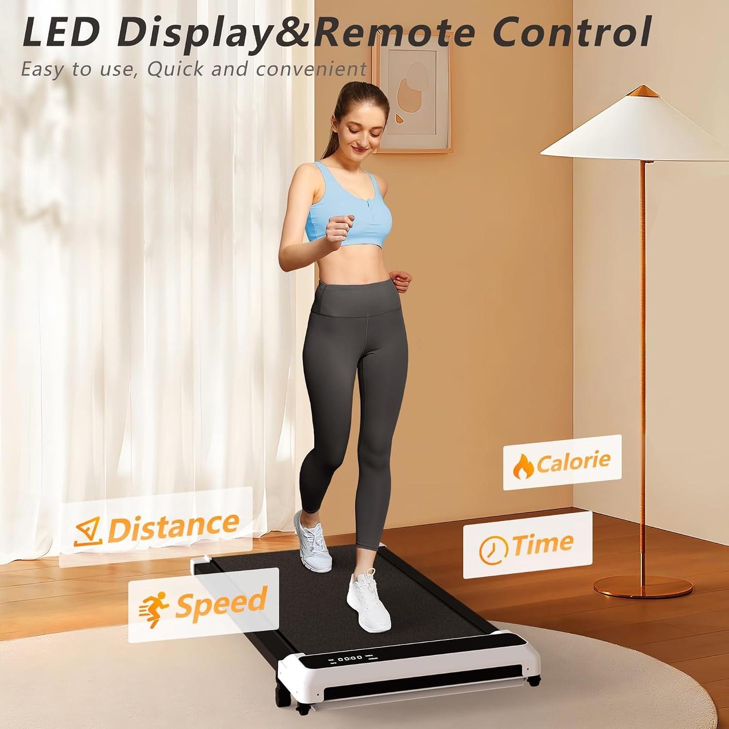 Walking Pad Under‑Desk Treadmill – 2.5HP Quiet Motor - photo 4
