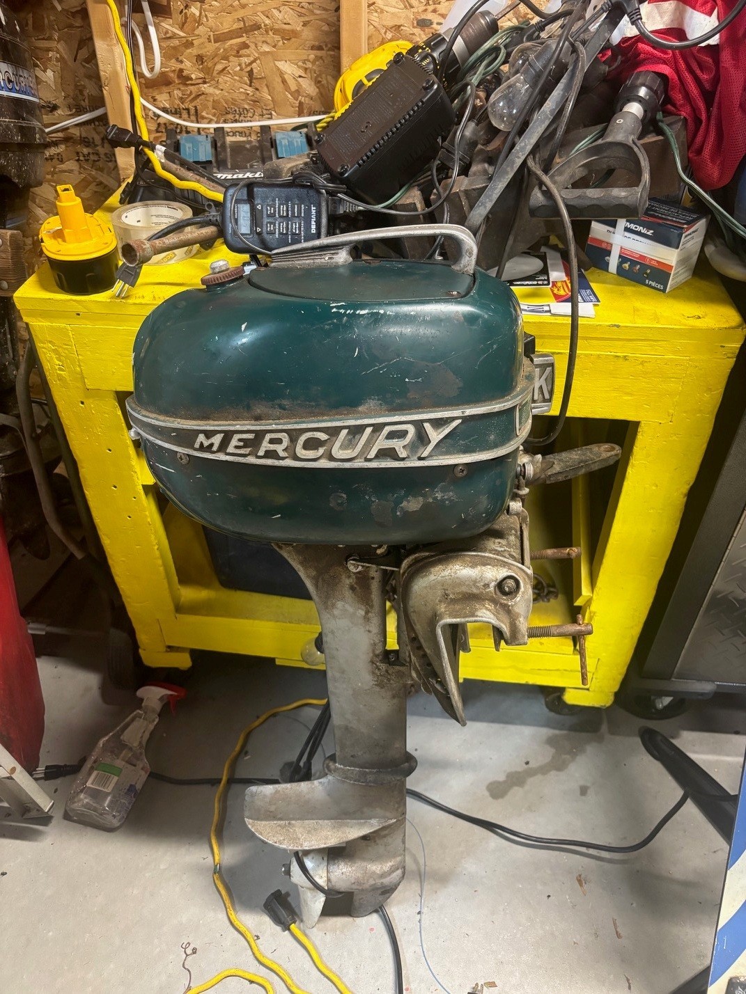 Vintage Kiekhaefer Mercury Mark 7 Outboard Motor - photo 2