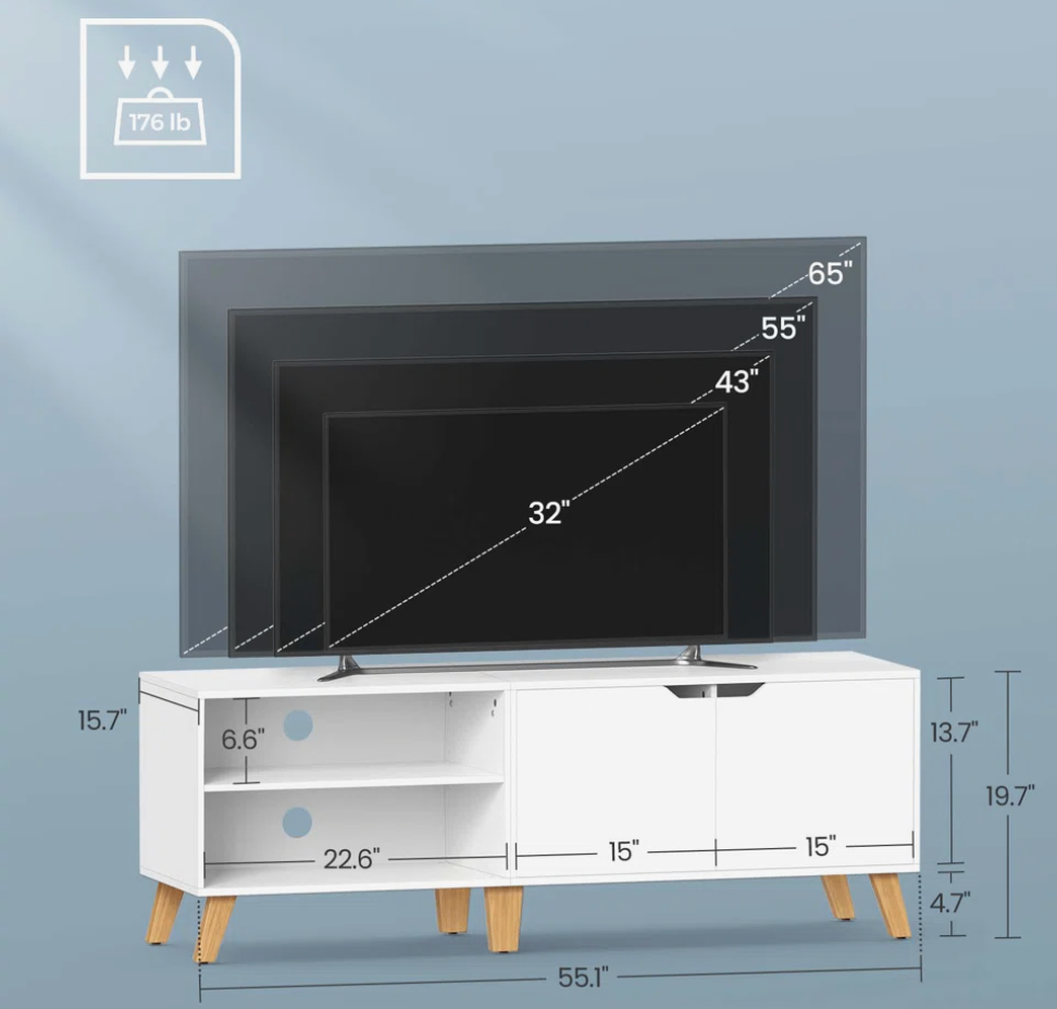 Olinda TV Stand for TVs up to 65" - photo 4