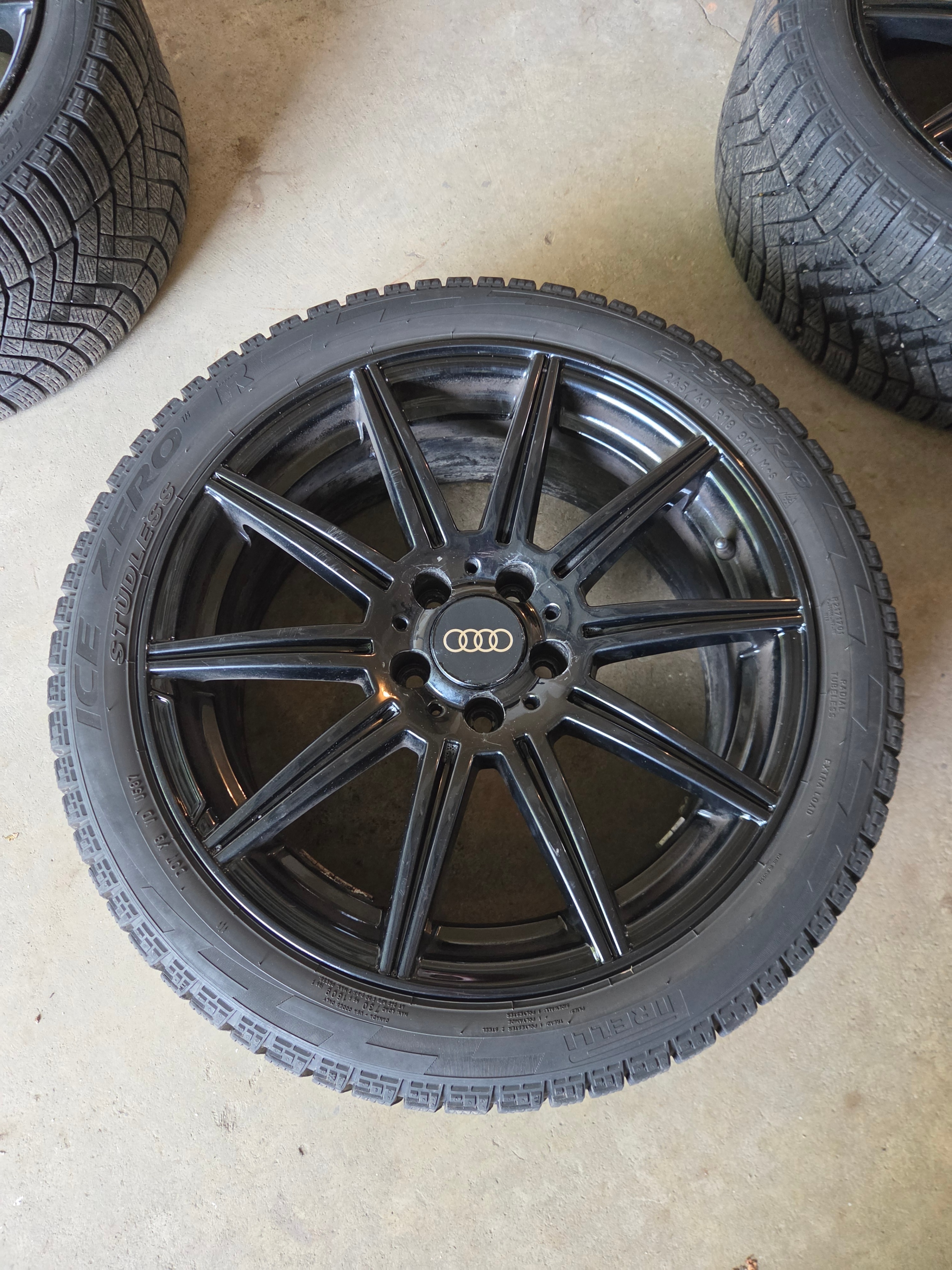 Audi Pirelli Winter Tires and Rims - photo 3