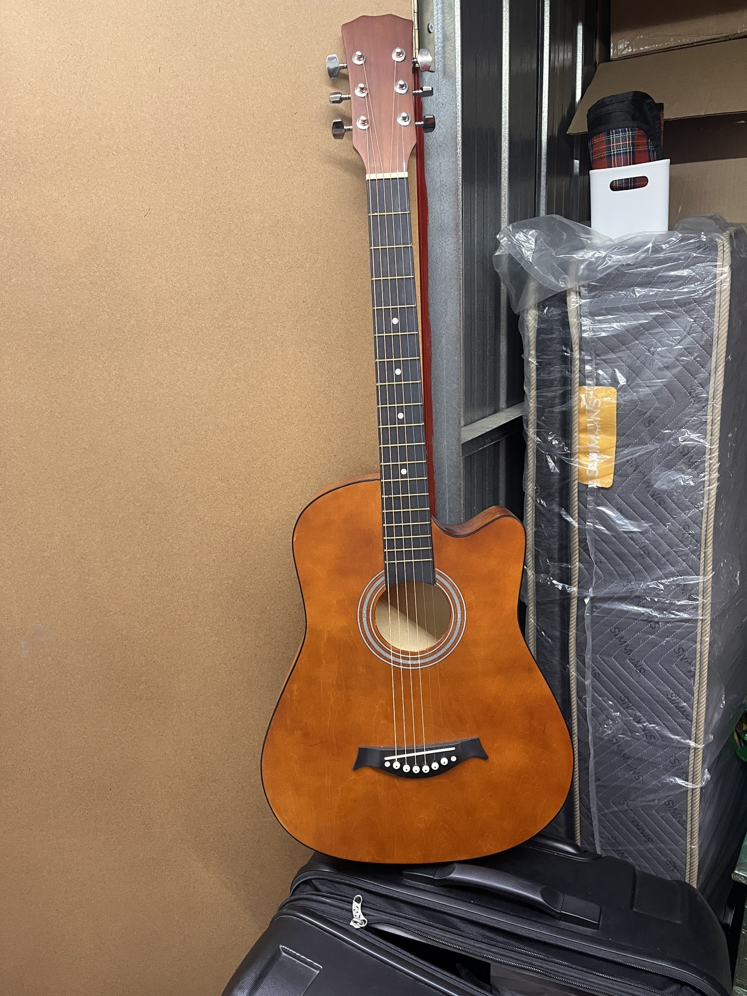 38" Acoustic Guitar + Gig Bag – Great for Beginners – $55 - photo 2