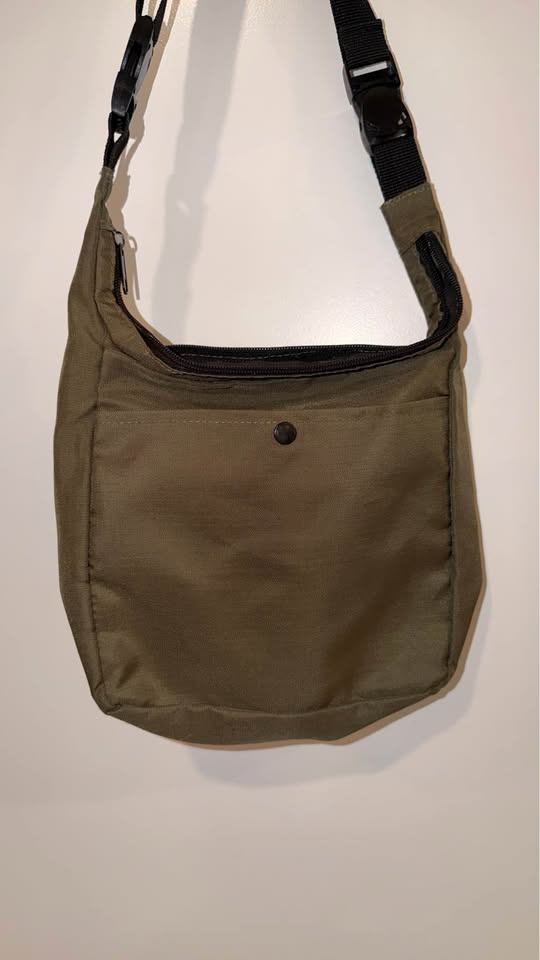 Vintage Outdoor Crossbody Bag - Olive Green - photo 2