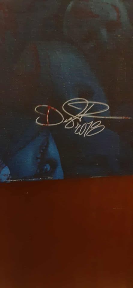 CHUCKY Large Canvas Art Painting 35" x 24" - photo 4