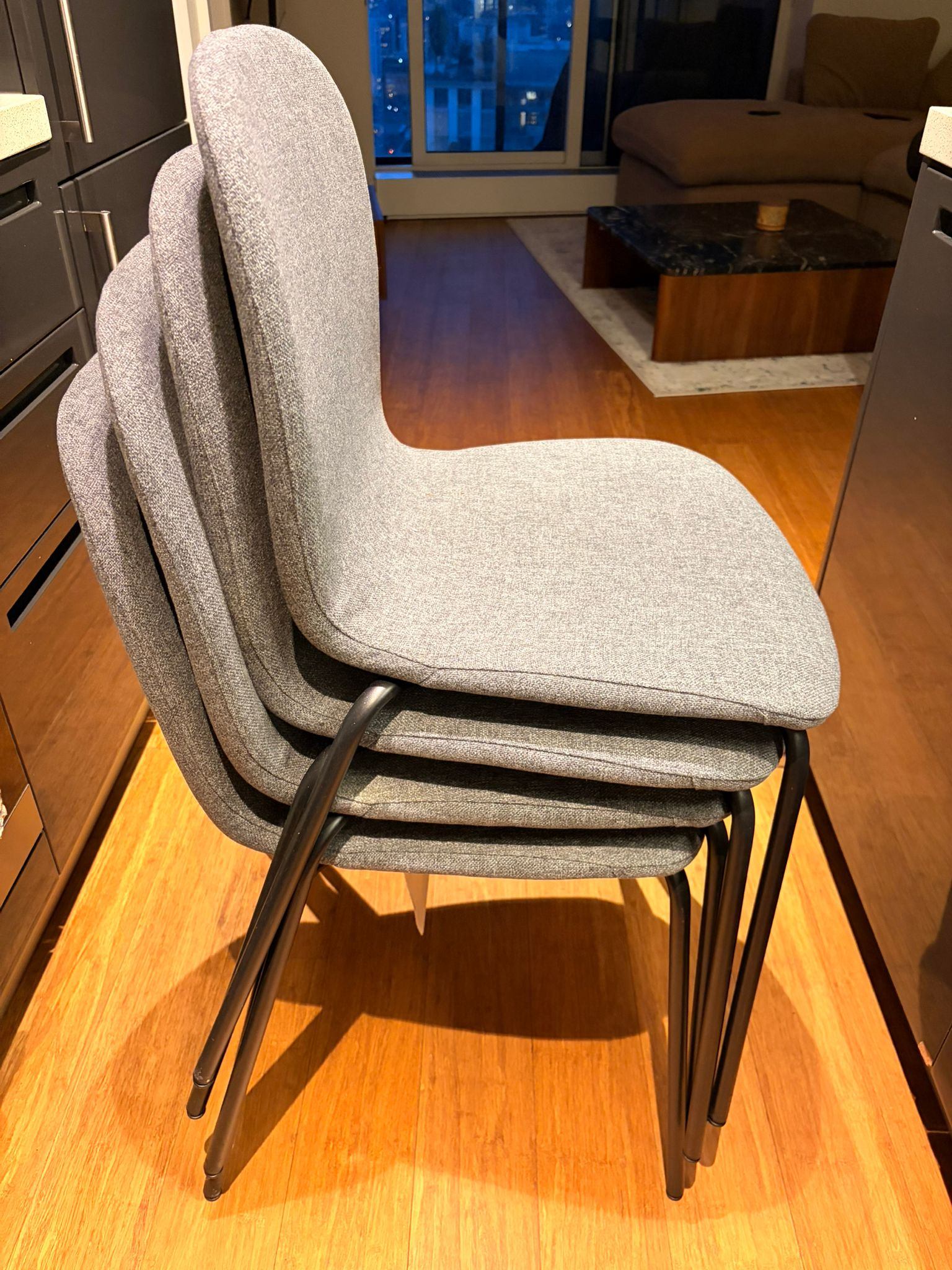 IKEA Upholstered Dining Chairs - Set of 4 - photo 3