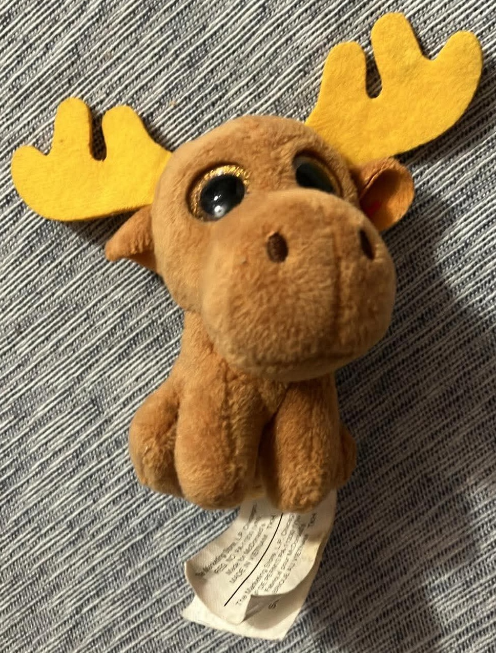 TY McDonald Teenie Beanie Boo Chocolate the Moose - 3 Inches