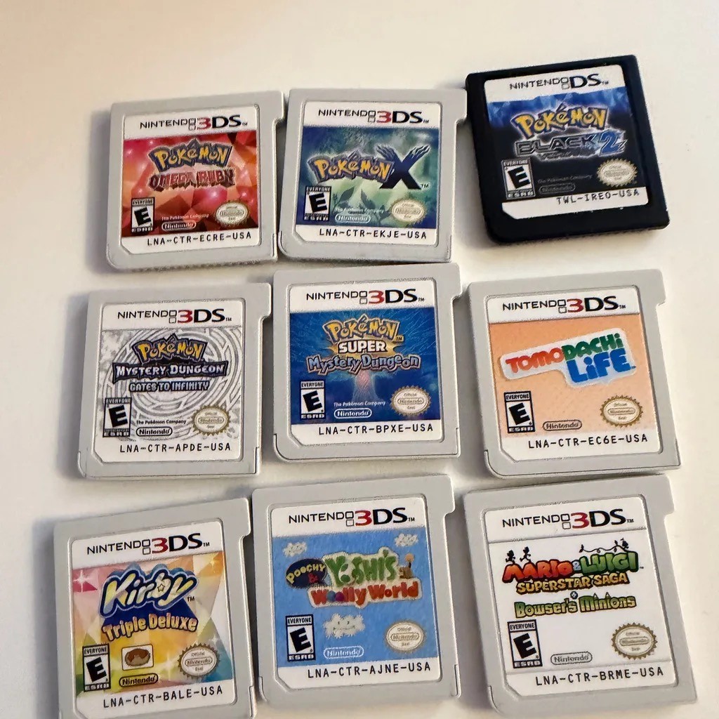 DS and 3DS Games (Cartridge Only)