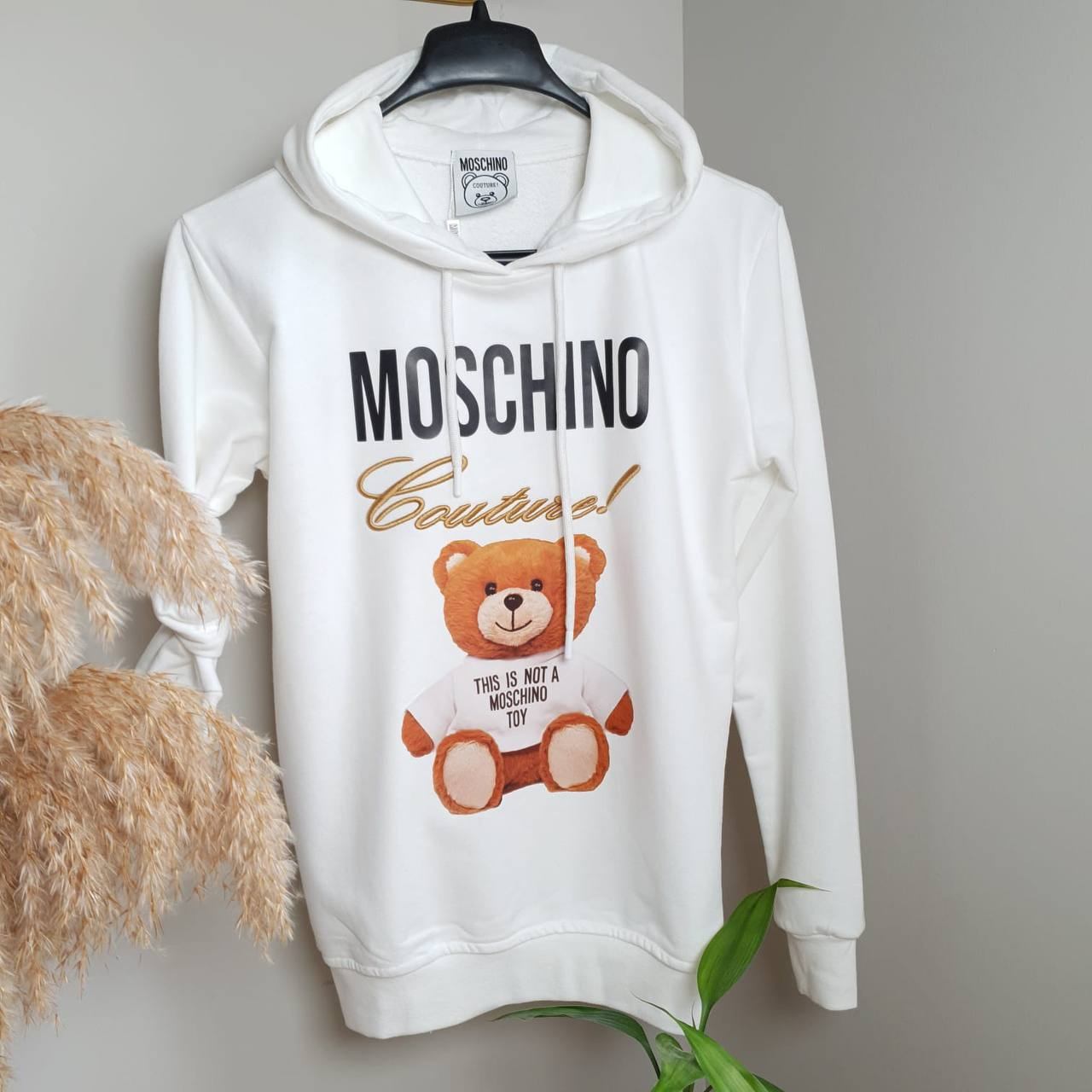 MOSCHINO COUTURE WOMEN’S HOODIE SWEATSHIRT SIZE XL