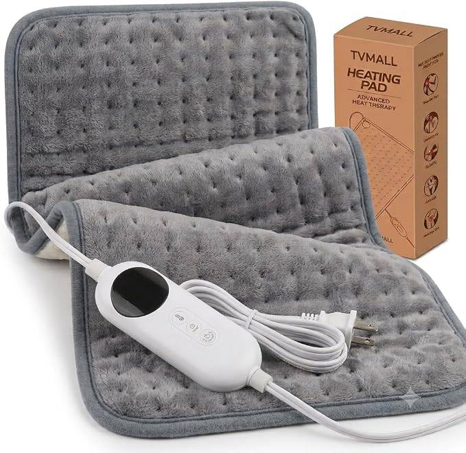 Large Electric Heating Pad  (Grey)