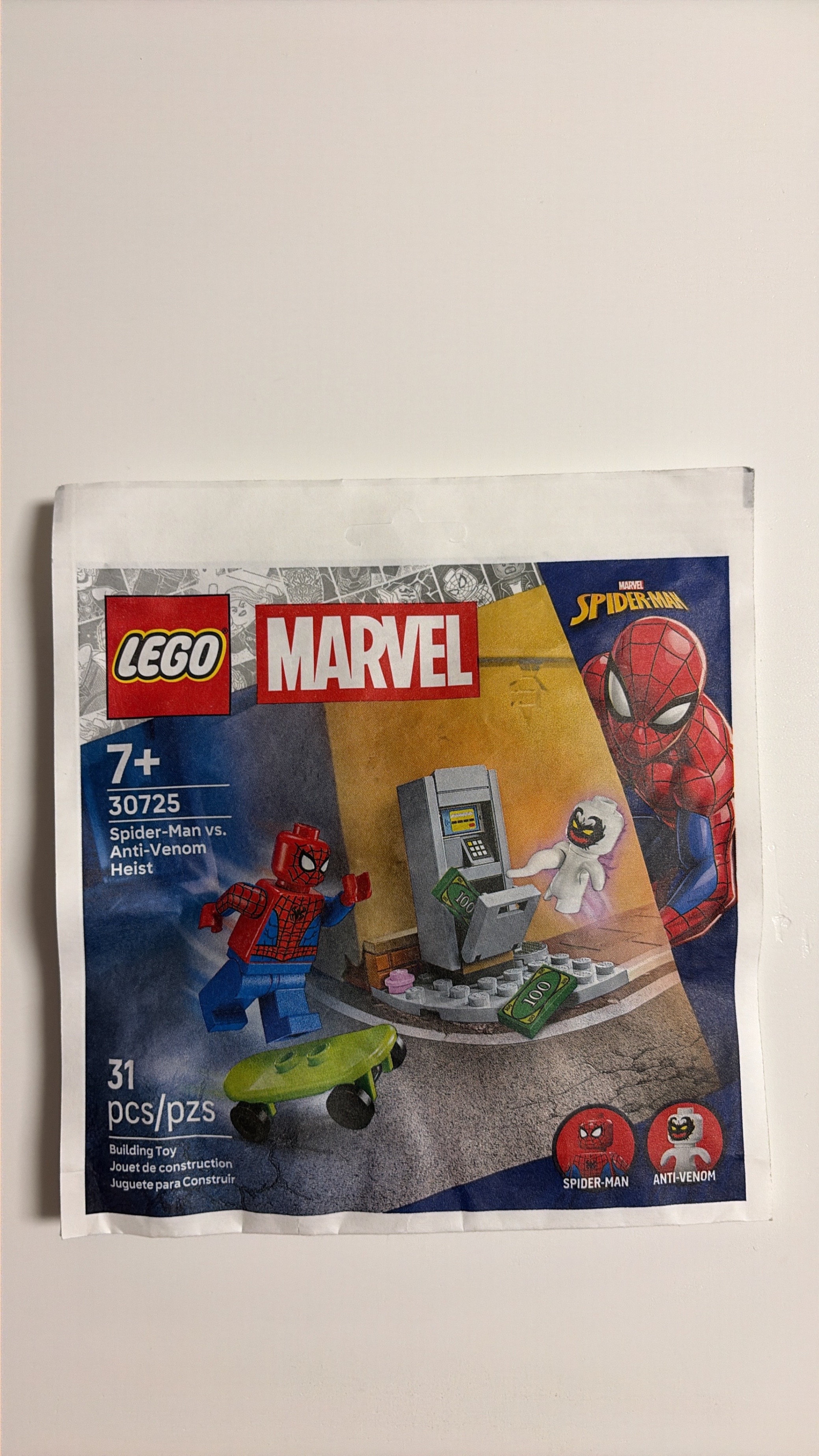 LEGO Super Heroes Marvel Spider-Man vs. Anti-Venom Heist 30725