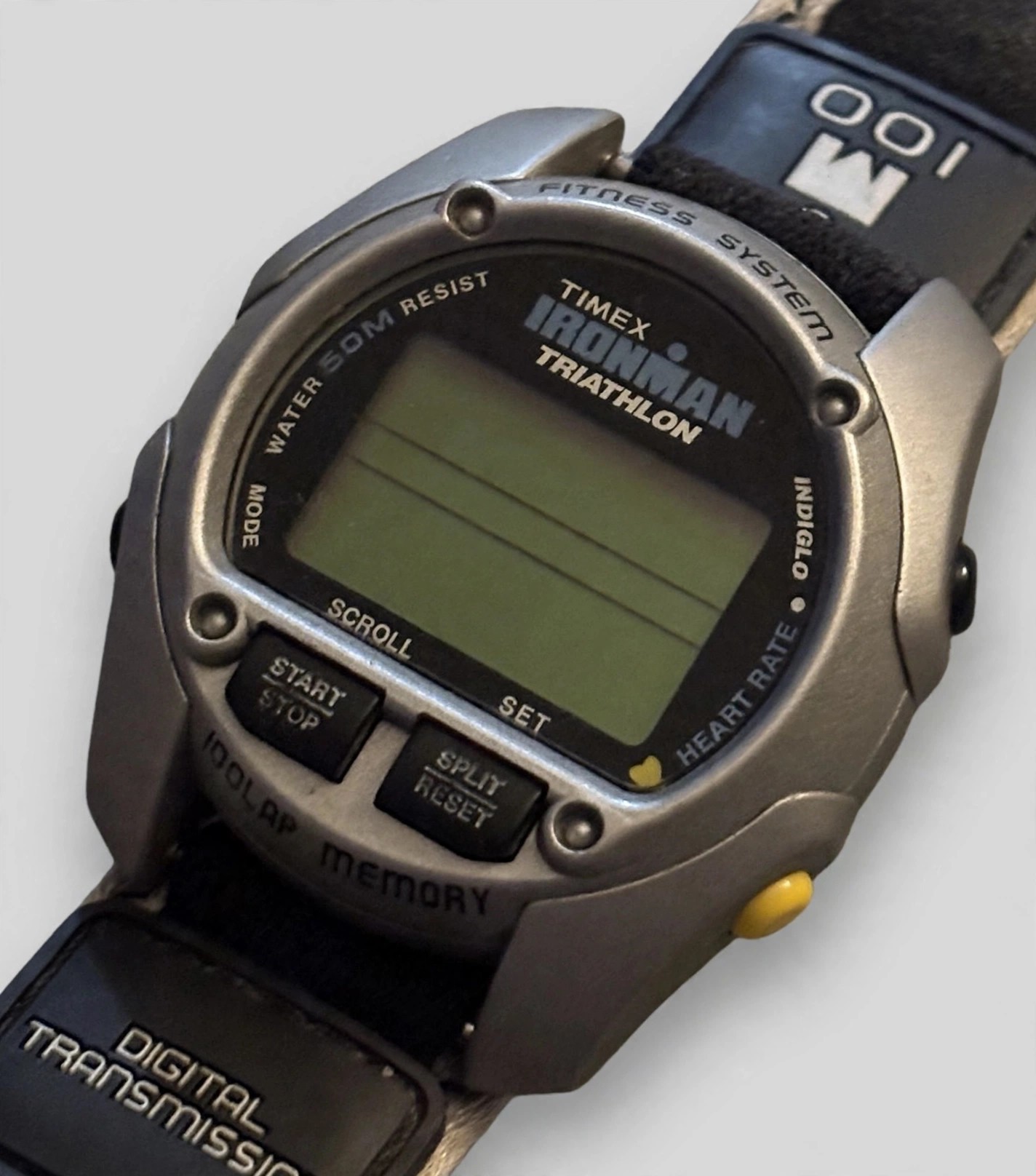 Vintage Timex Ironman Triathlon Digital Watch 50M Water Resist - photo 2