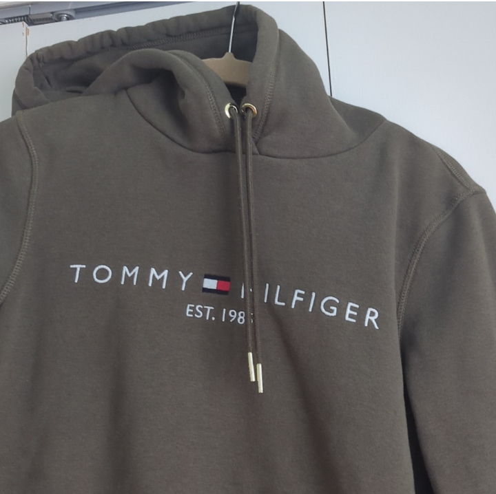 Tommy Hilfiger Olive Green Hoodie