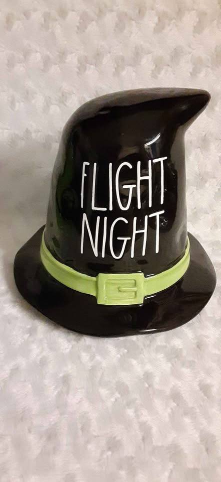 Rae Dunn Halloween Flight Night Witch Hat