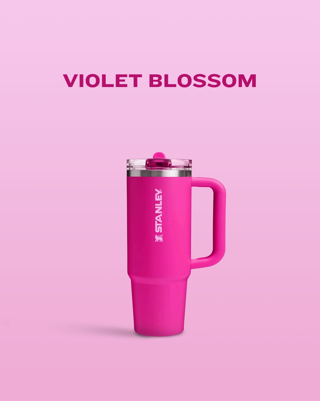 Stanley Tumbler/Quencher 30 Oz - Violet Blossom