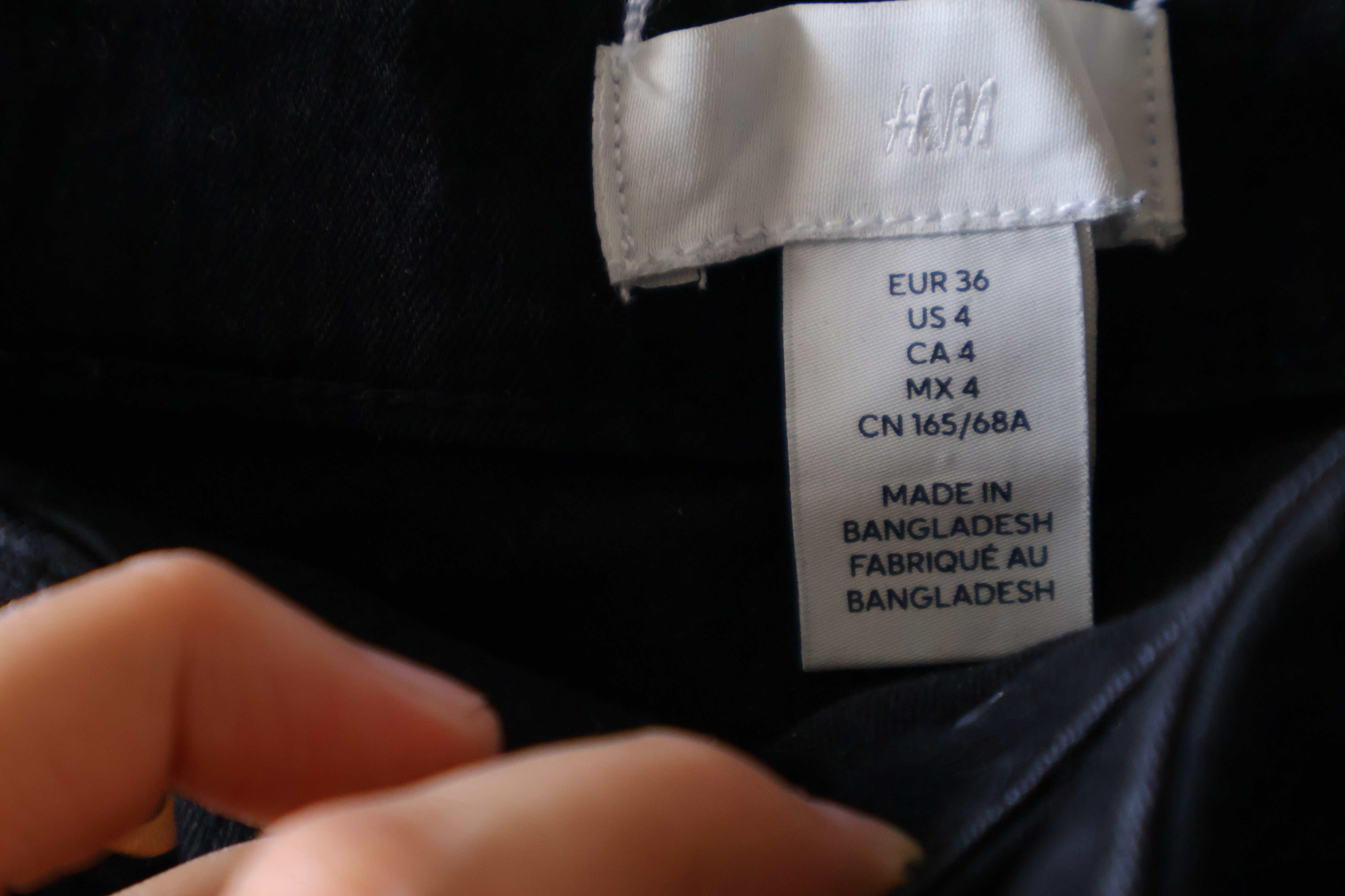 H&M black jeans - photo 2