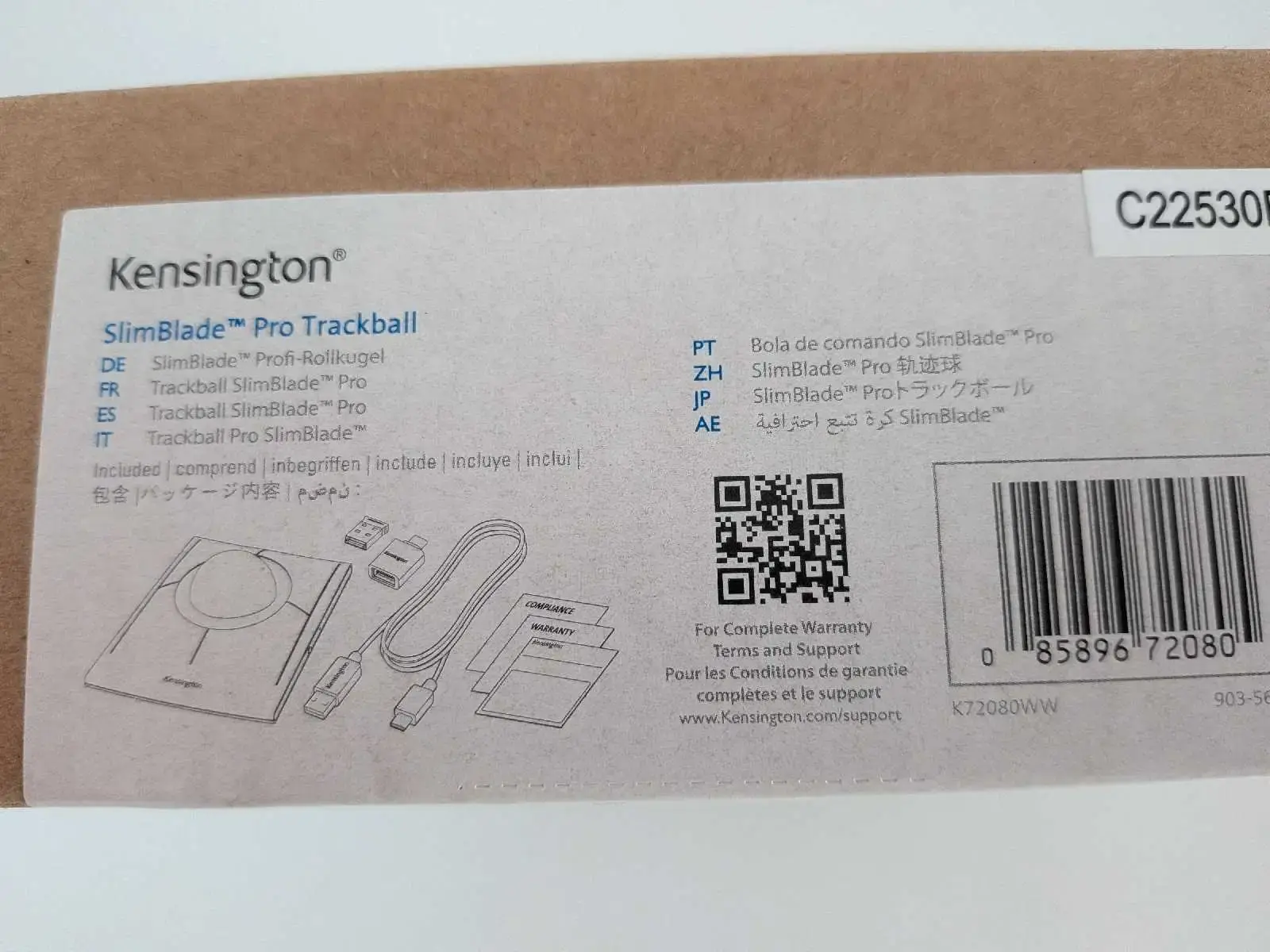Kensington SlimBlade Pro Wireless Trackball - photo 4