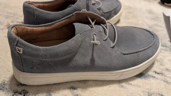 Rieker Grey Suede Boat Shoes - Casual Comfort - photo 2