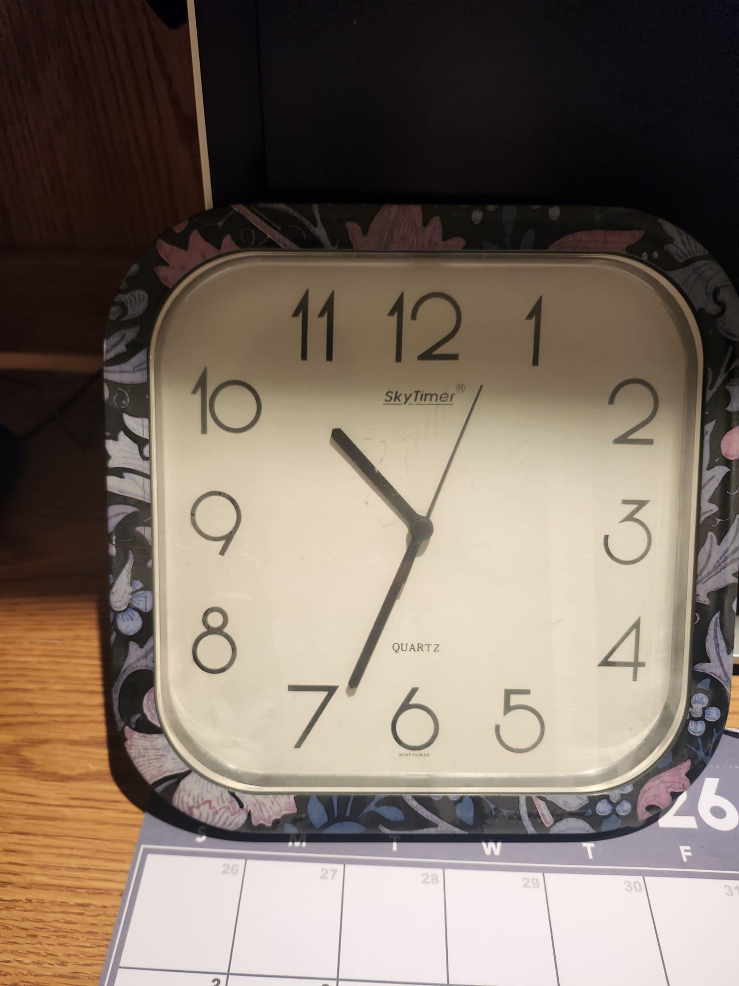 Vintage SkyTimer Quartz Wall Clock