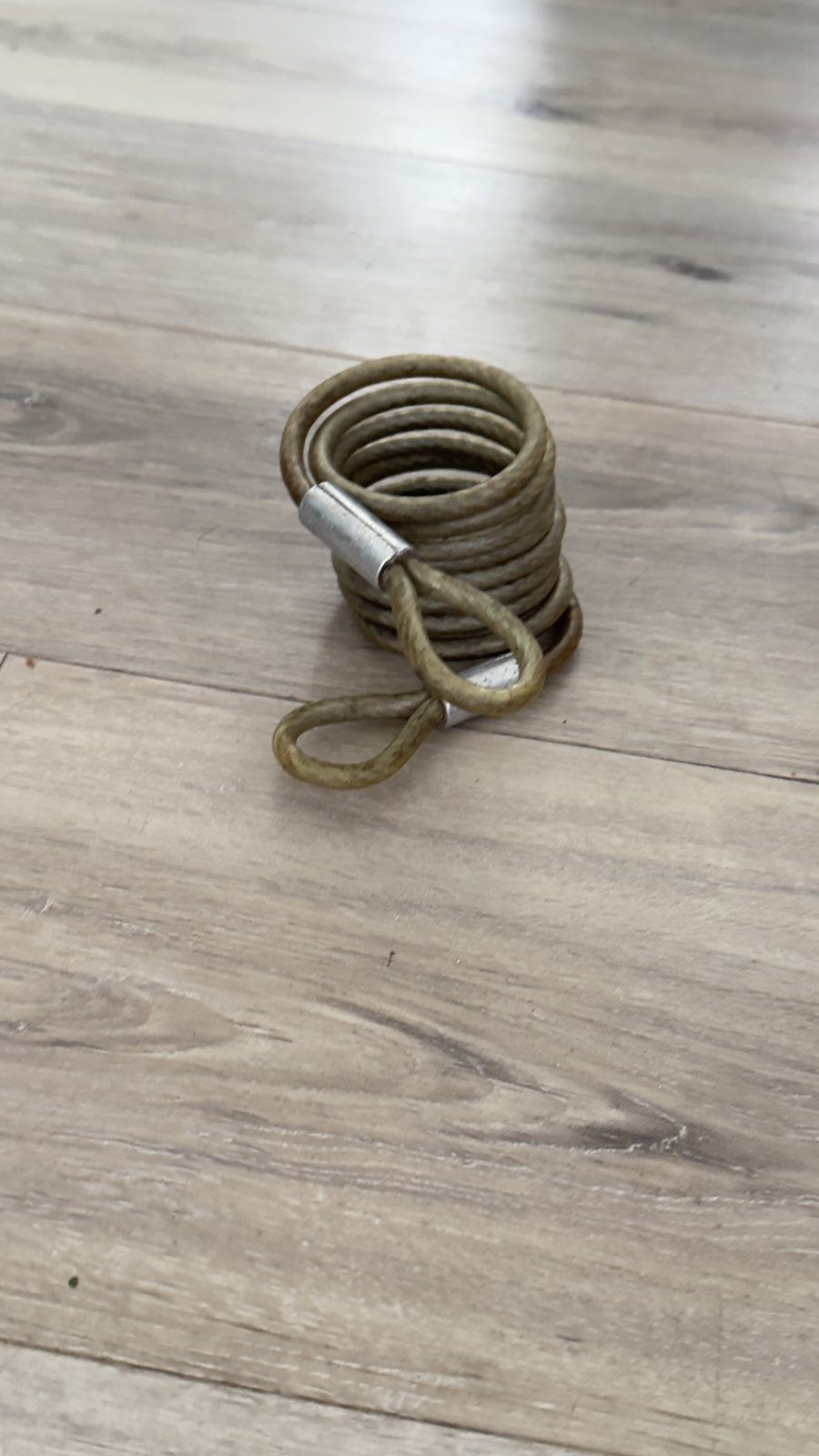 Coiled Steel Security Cable – Loop Ends, Bike / Gear Lock Cable - photo 2