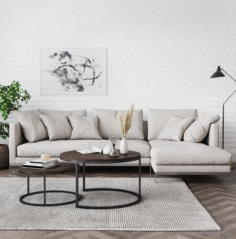 2-Piece Nesting Coffee Table Set - photo 3