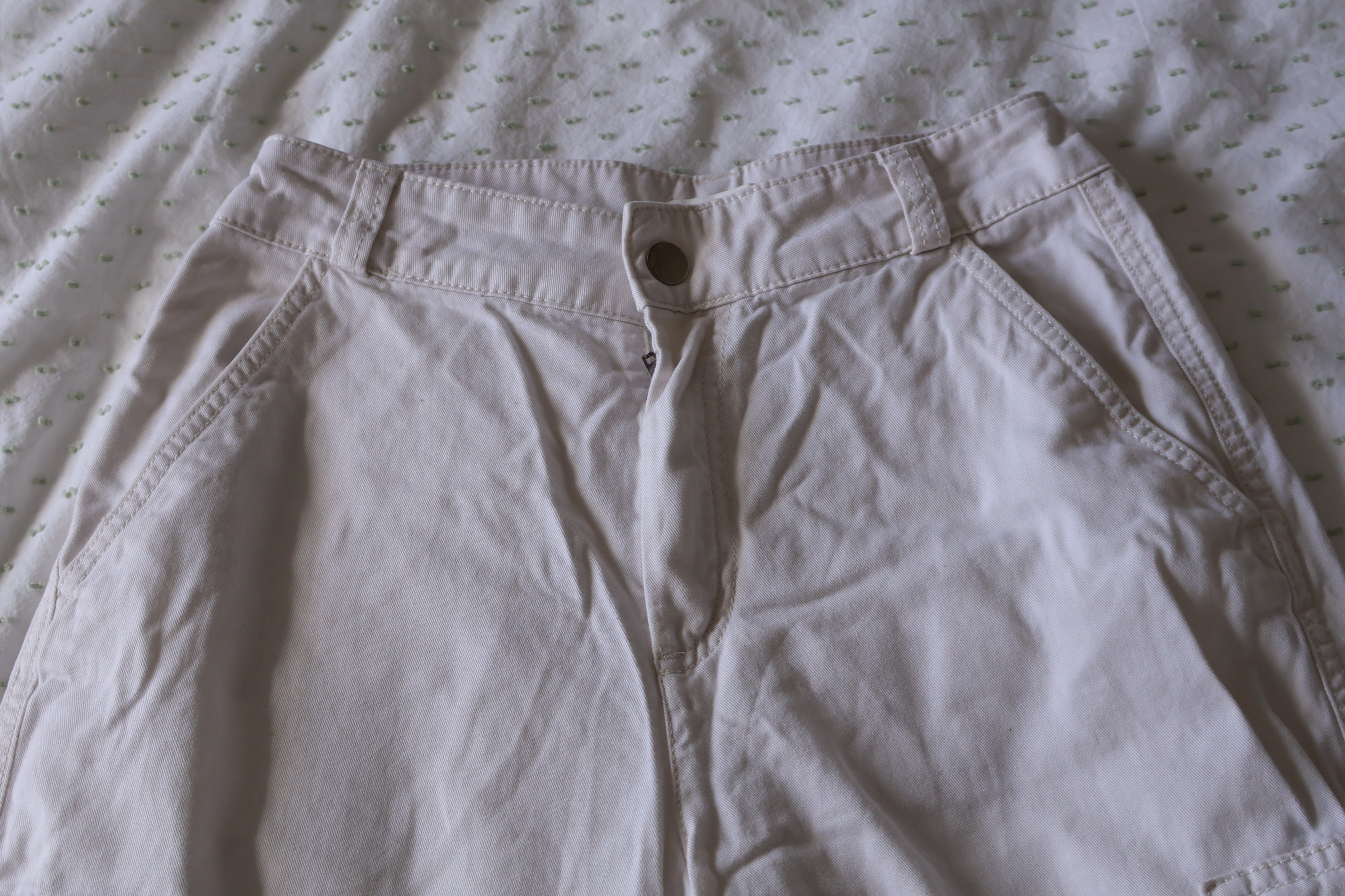 H&M off-white pants