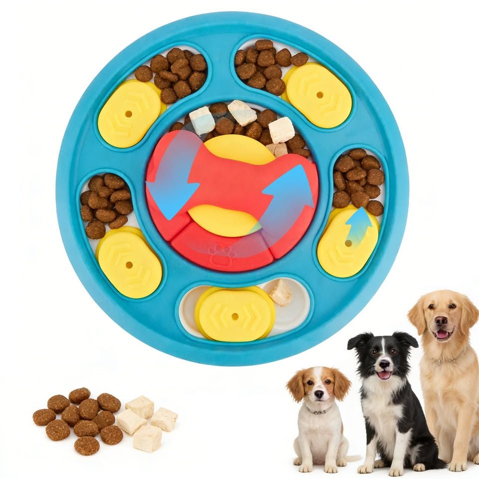 Dog Puzzle Feeder – Interactive Slow Feeder Toy