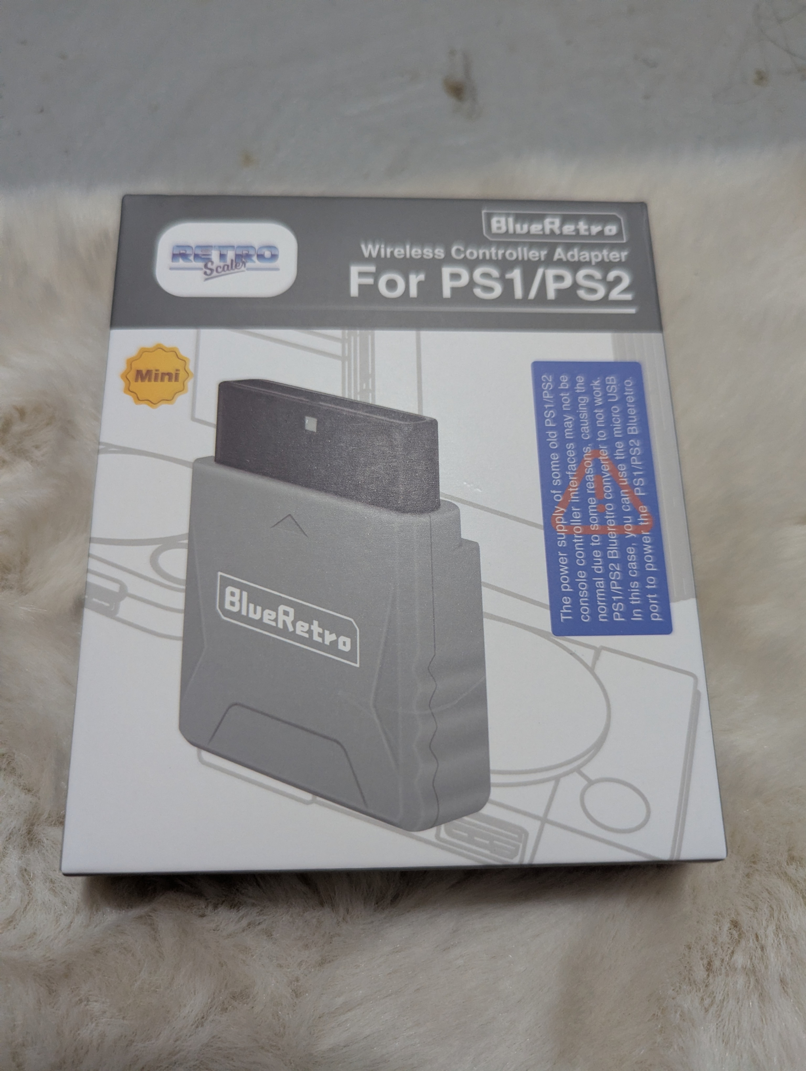 PS2/PS1 Wireless Bluetooth Controller Adapter