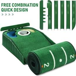 Golf Putting Green Mat for Indoors, with Ball Return - photo 5
