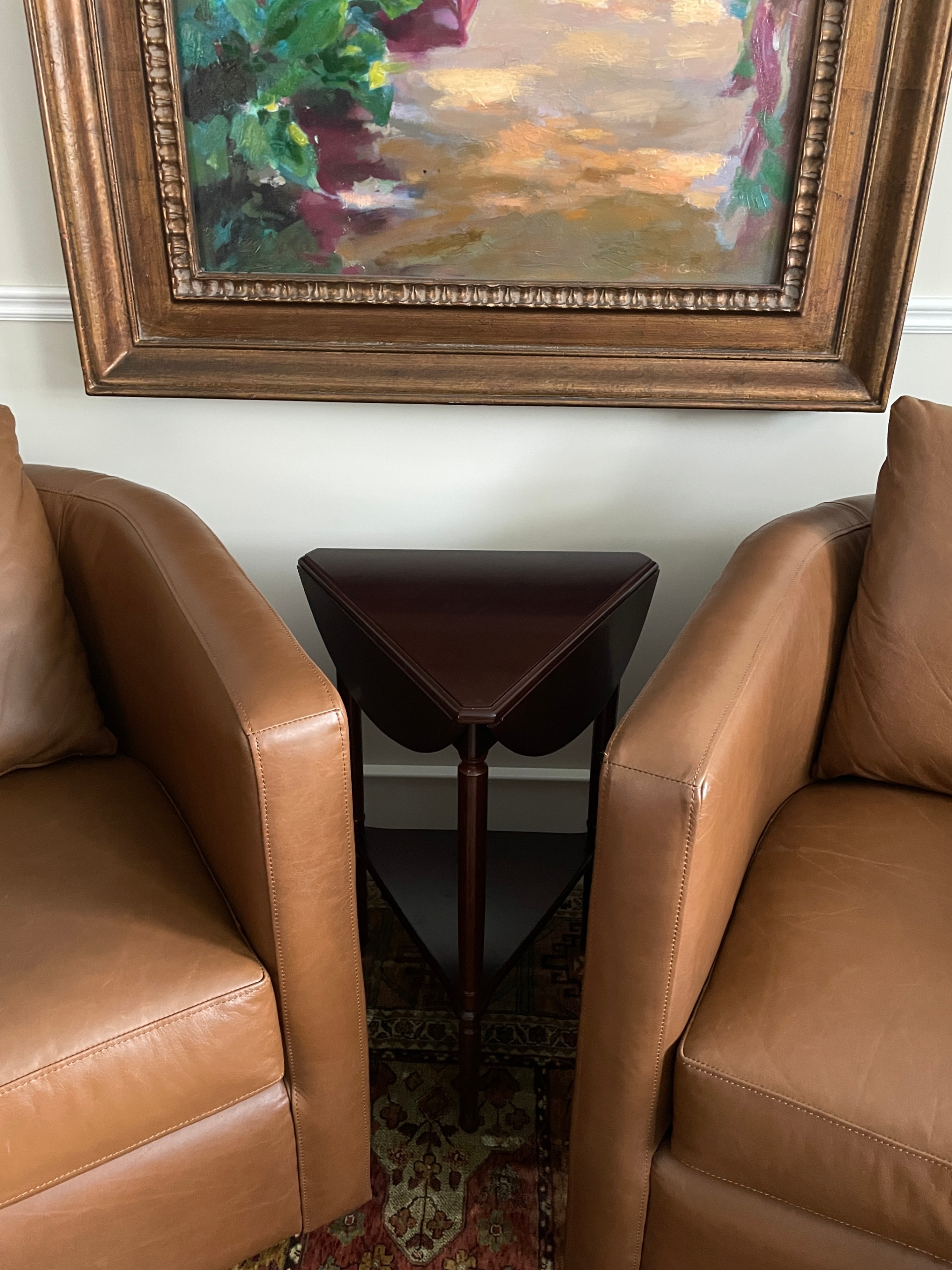 Bombay Co. End Table (triangle or circle top)