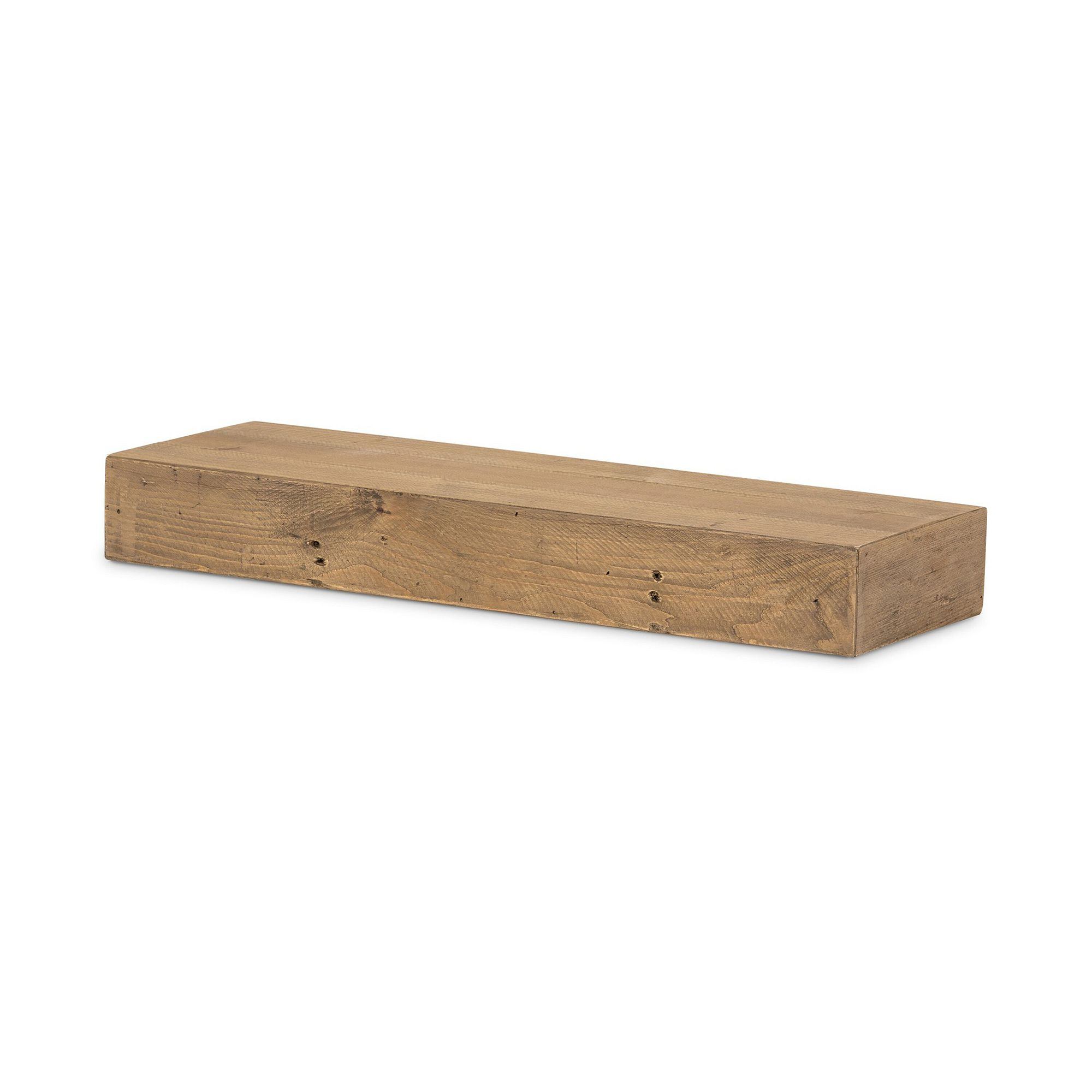 2 West Elm Emmerson 36" Reclaimed Wood Floating Shelves