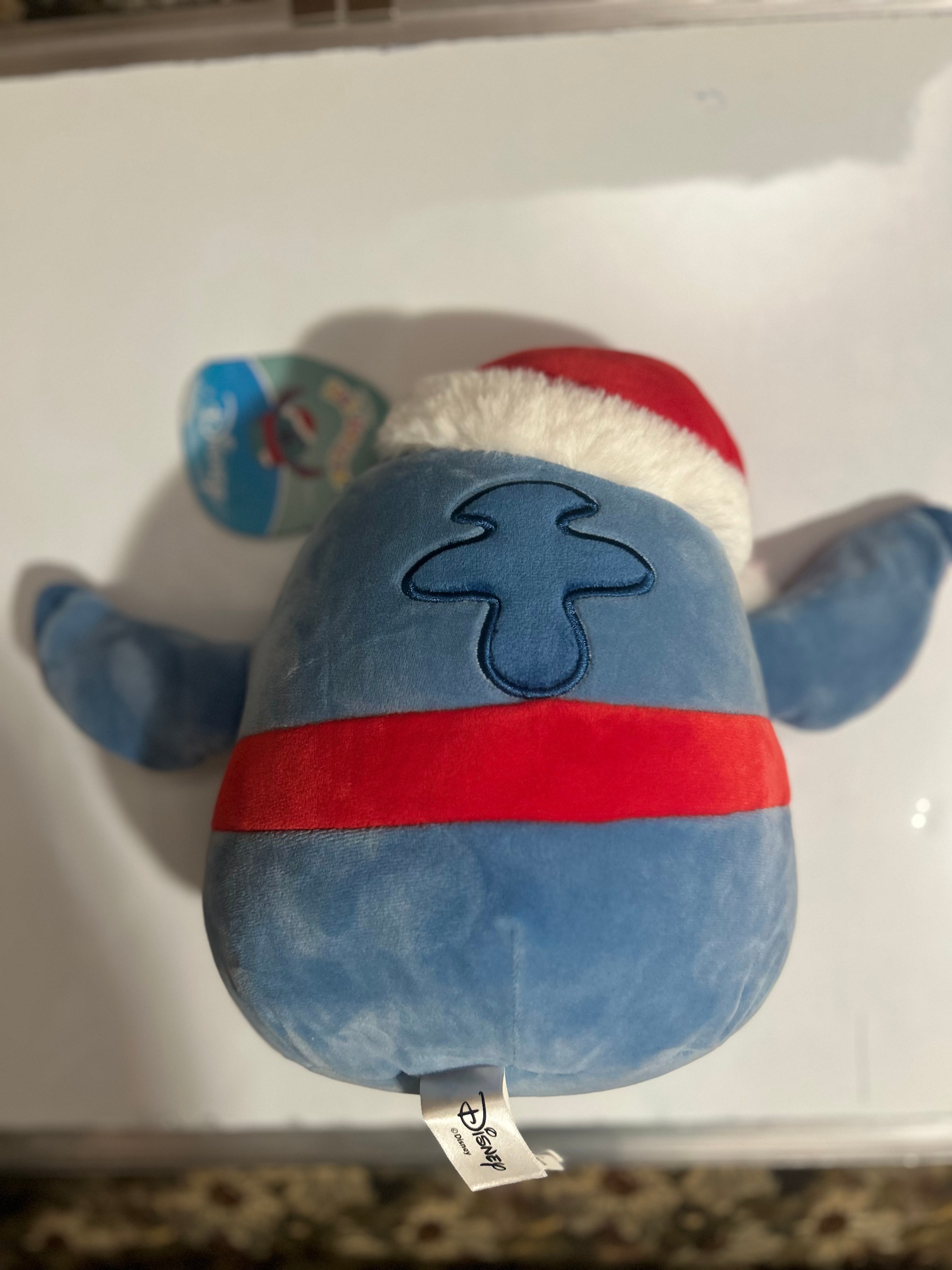 Squishmallow Stitch Santa Christmas Plush 10in - photo 2
