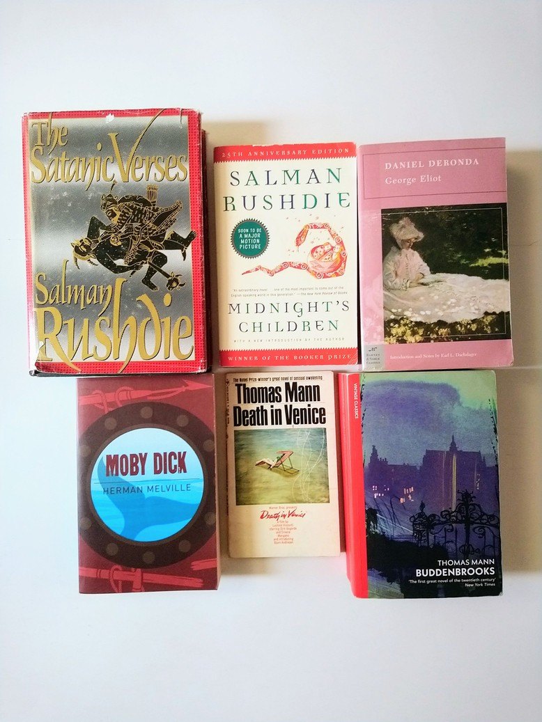 Big Fat Literature Reads! (and one shorter one)