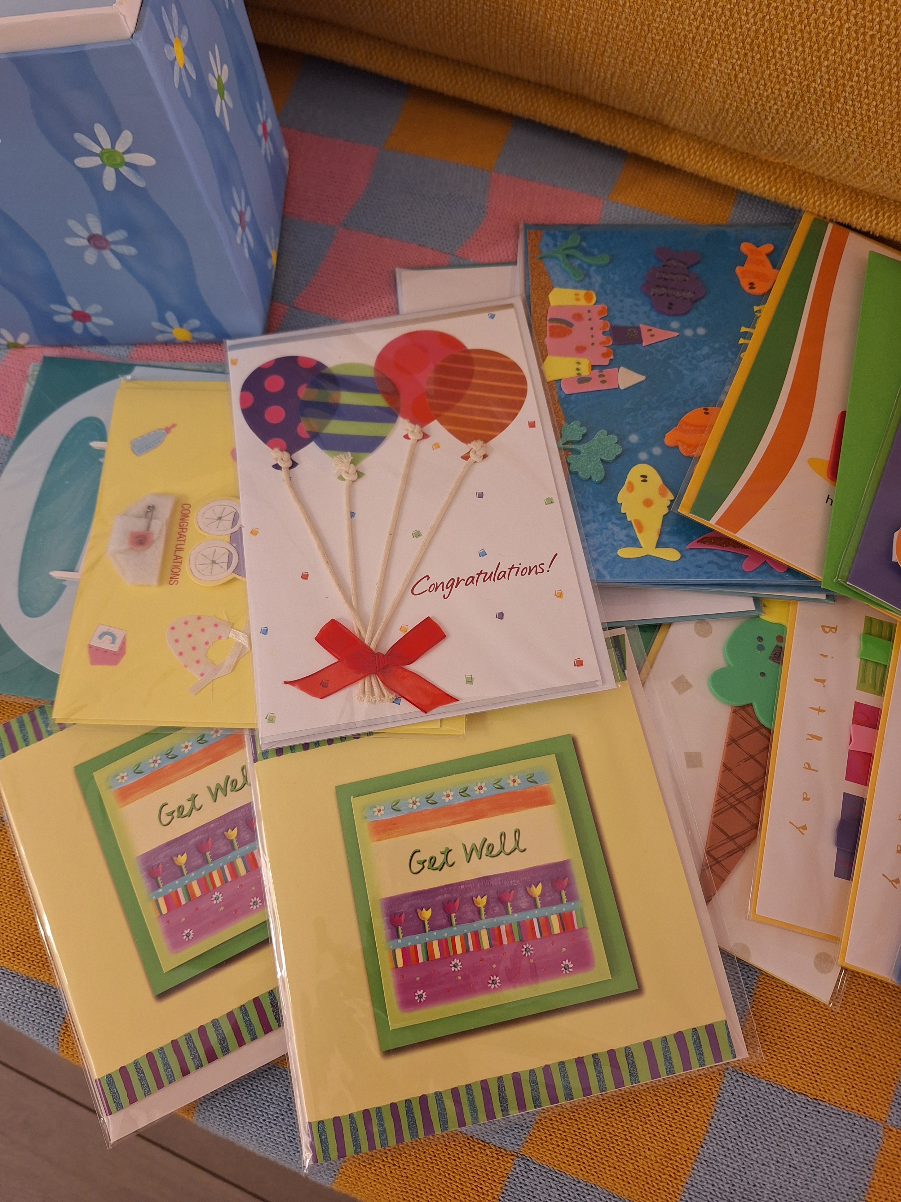 Greeting cards + Storage box - photo 4